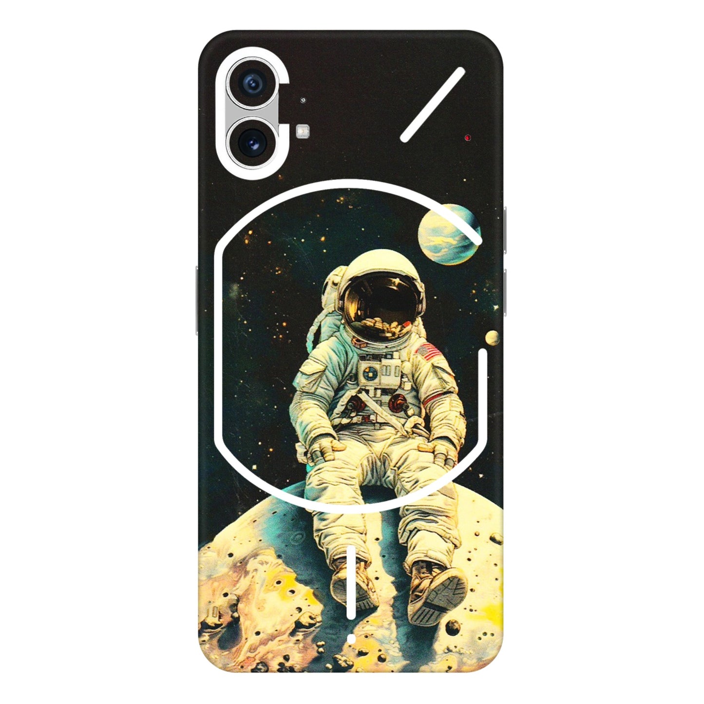 Nothing Phone Skins (All Models) - Astronaut in Space - 3D Embossed Finish (L-16) Nothing Phone 1 5G