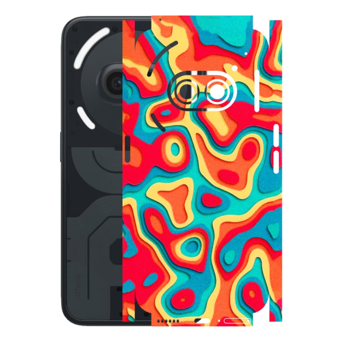 Nothing Phone Skins (All Models) - Abstract Swirl - 3D Embossed Finish (L-150) Nothing Phone 2A