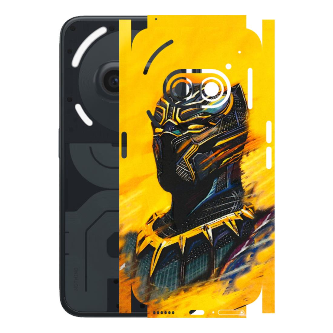 Nothing Phone Skins (All Models) - Yellow Panther - 3D Embossed Finish (L-54) Nothing Phone 2A