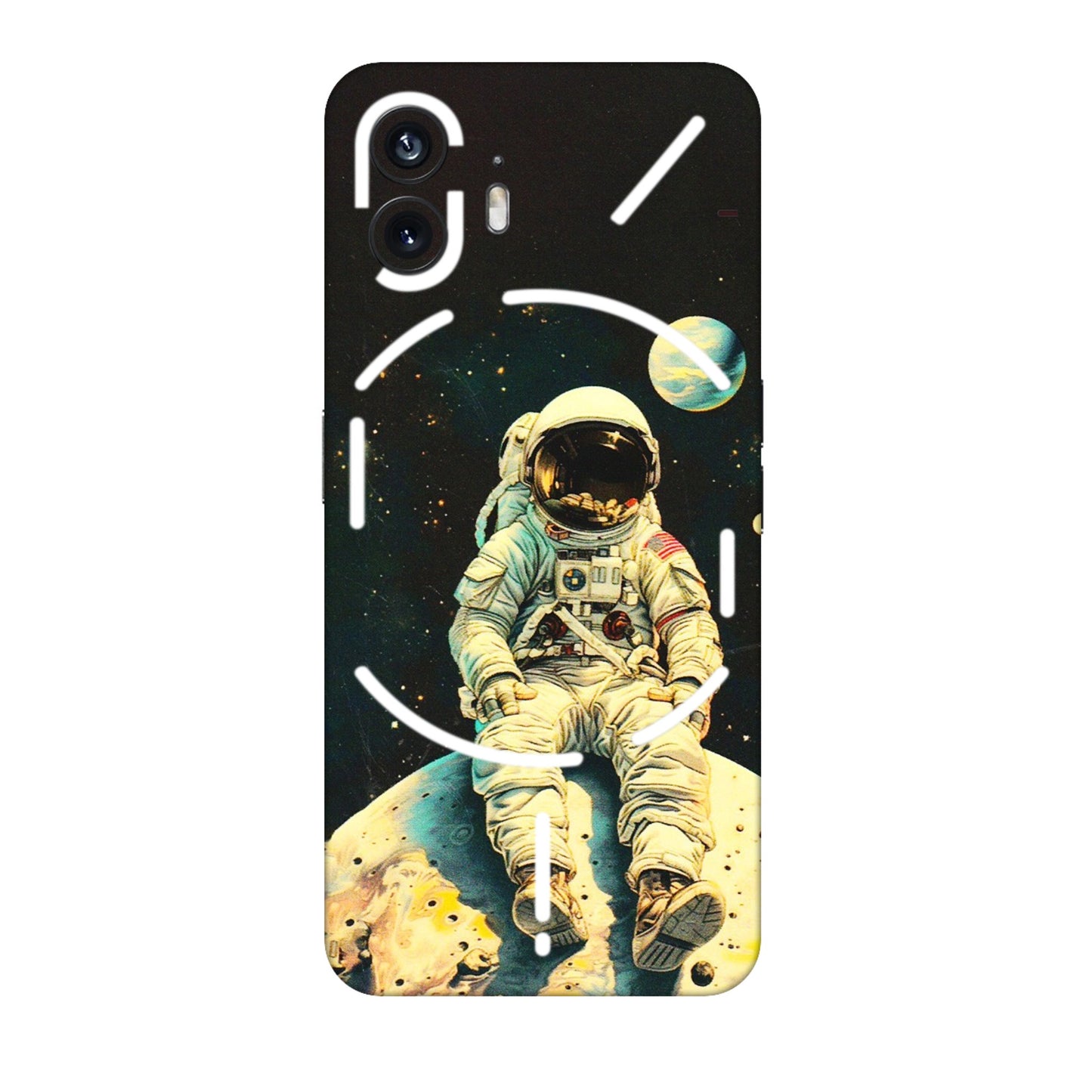 Nothing Phone Skins (All Models) - Astronaut in Space - 3D Embossed Finish (L-16) Nothing Phone 2