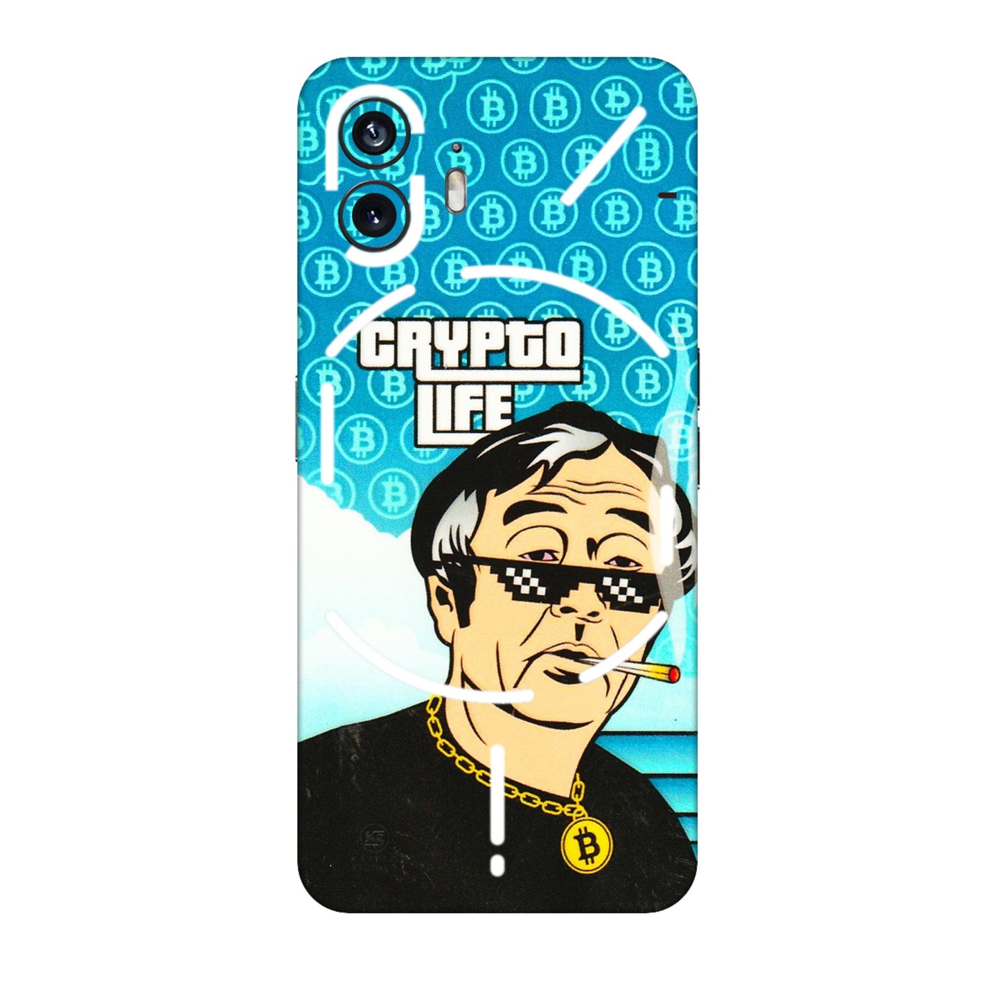 Nothing Phone Skins (All Models) - Spiderman Killer Face - 3D Embossed Finish (L-17) Nothing Phone 2