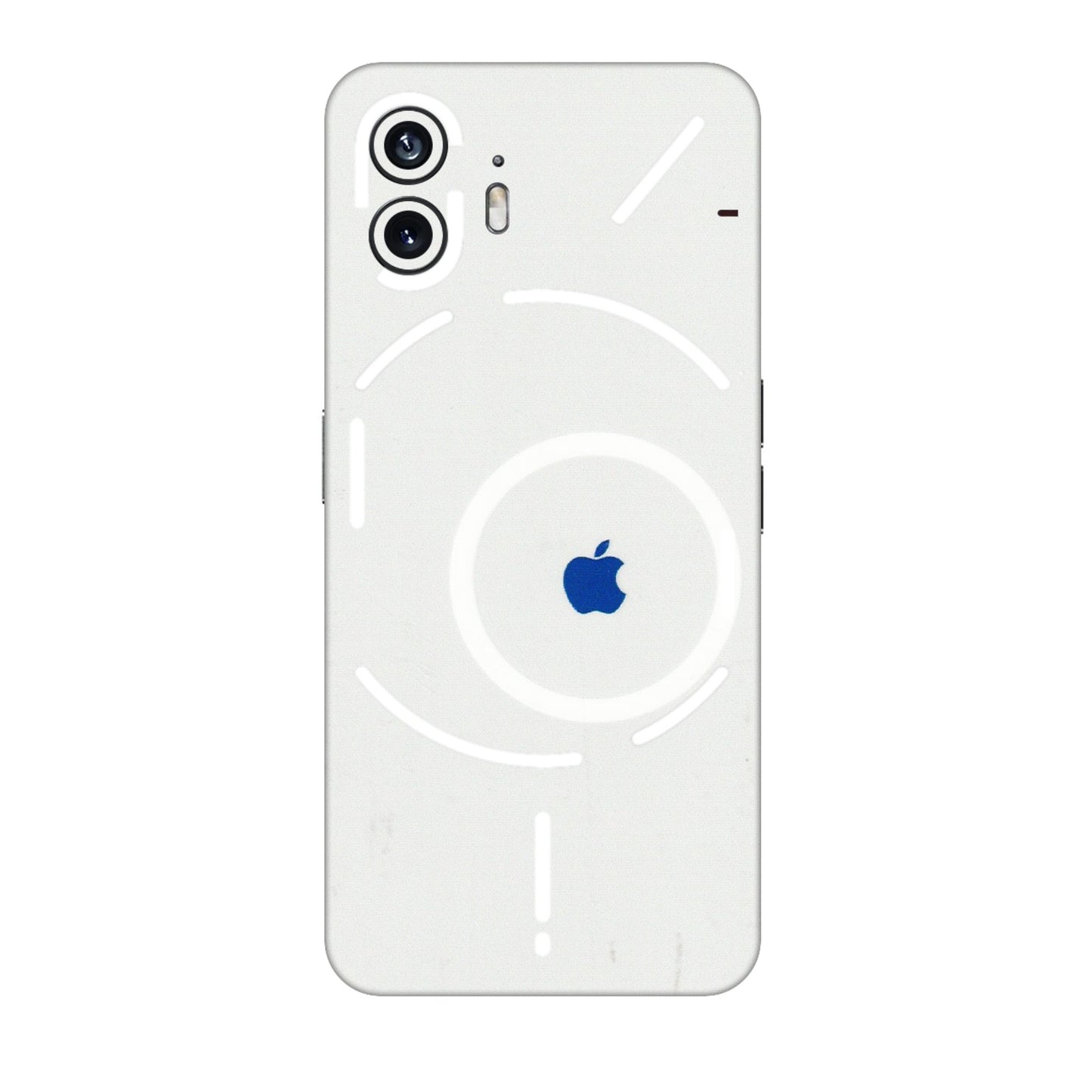Nothing Phone Skins (All Models) - iPhone Magsafe Logo - 3D Embossed Finish (L-320) Nothing Phone 2