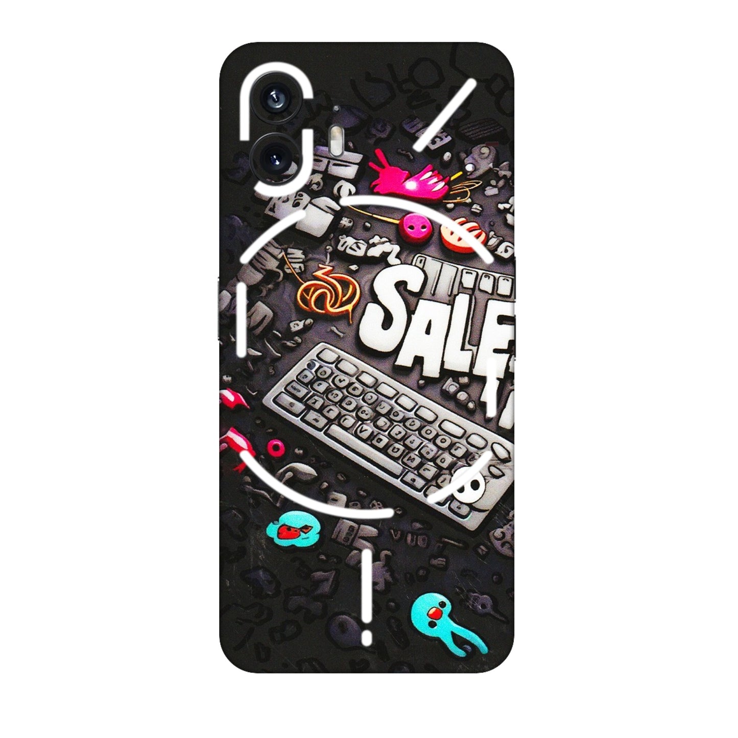 Nothing Phone Skins (All Models) - Gadgets Sale - 3D Embossed Finish (L-50) Nothing Phone 2