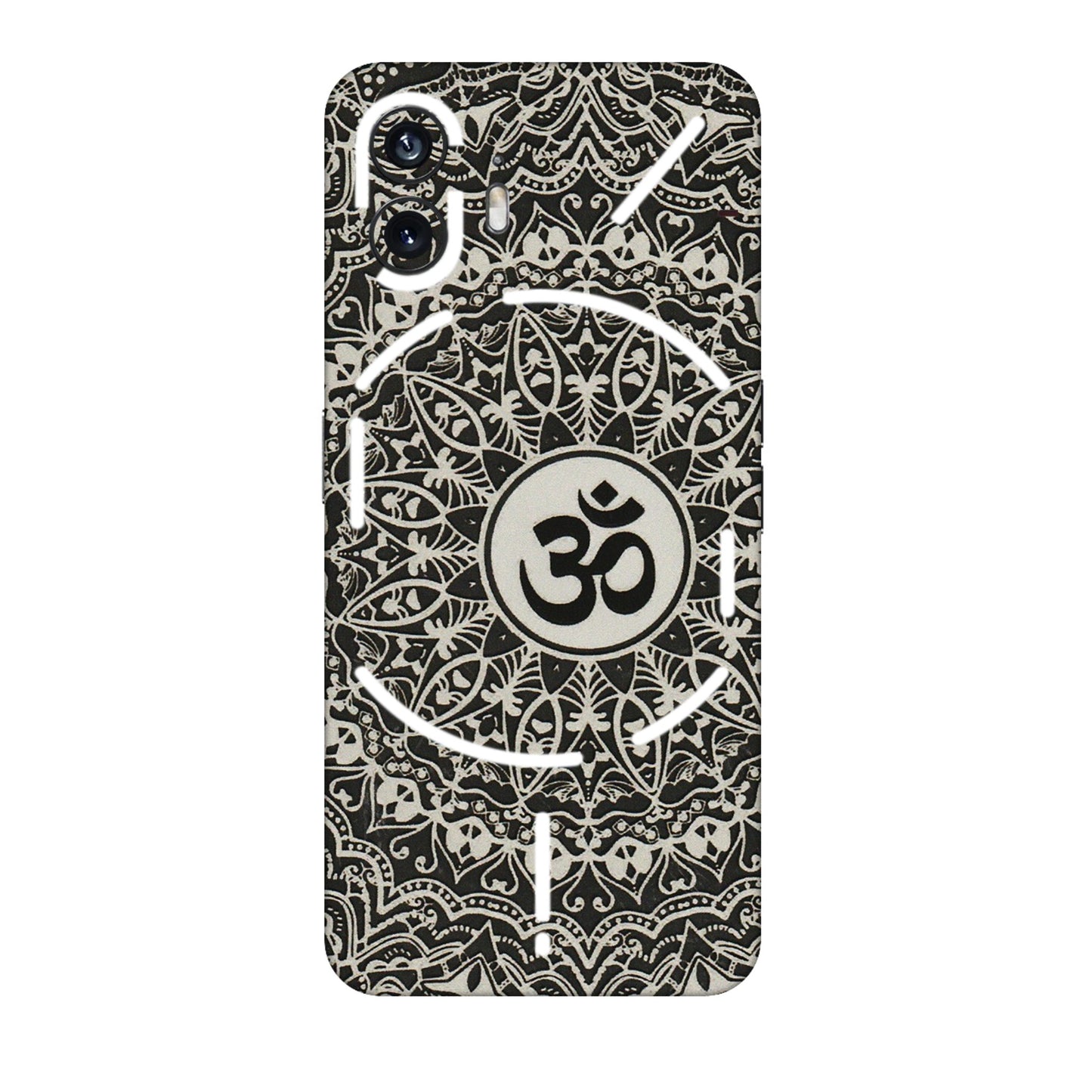 Nothing Phone Skins (All Models) - Aum Elegant Mandala - 3D Embossed Finish (L-62) Nothing Phone 2