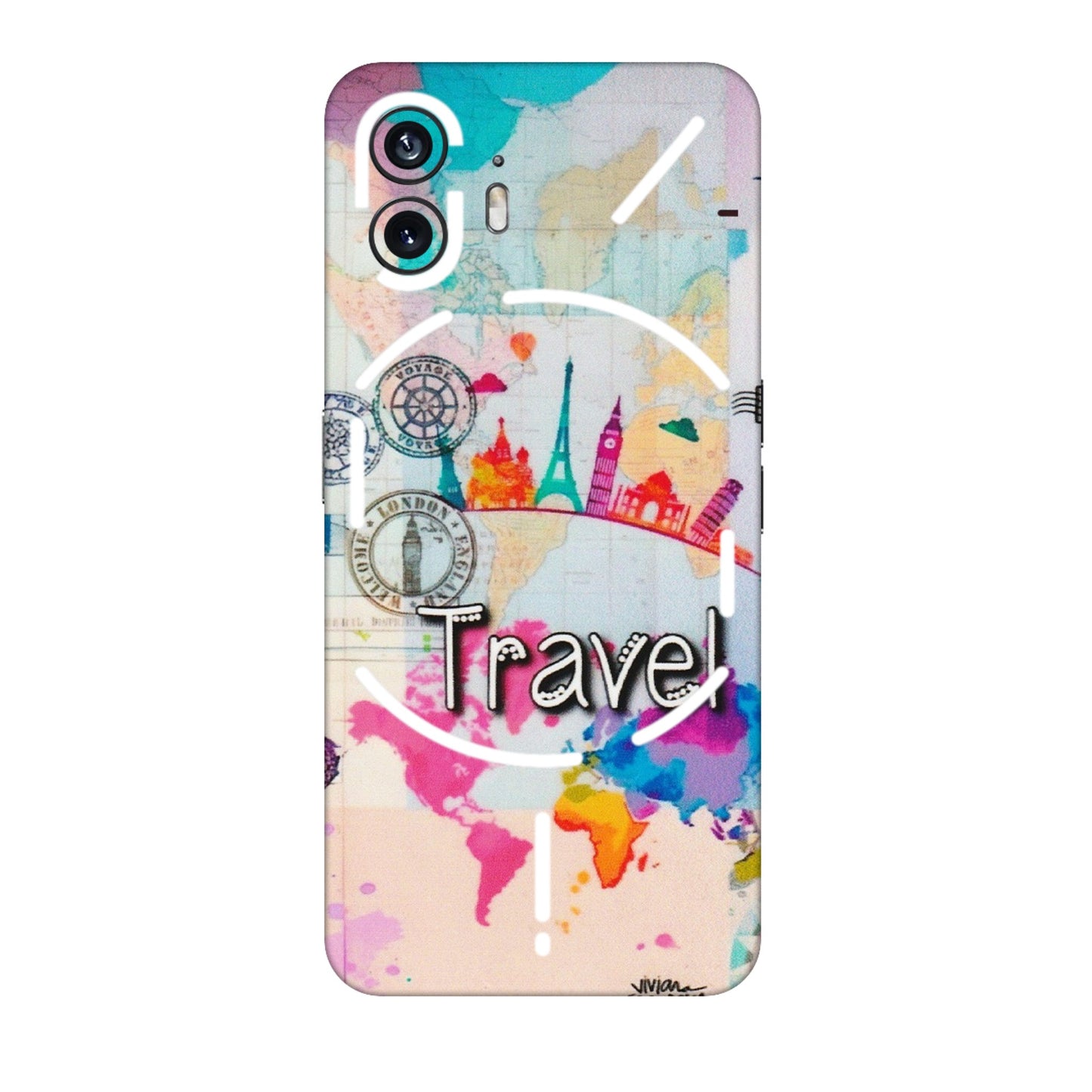 Nothing Phone Skins (All Models) - Travel The Wonders - Matte Finish (M-108) Nothing Phone 2