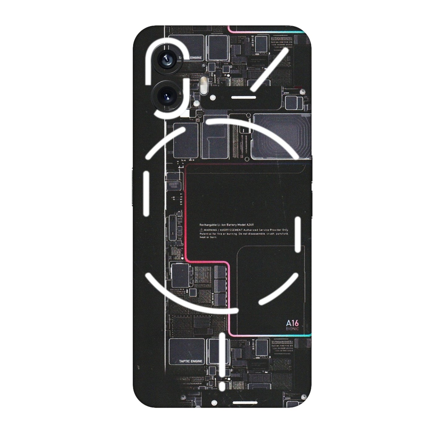 Nothing Phone Skins (All Models) - Motherboard Circuit Layout - Matte Finish (M-117) Nothing Phone 2