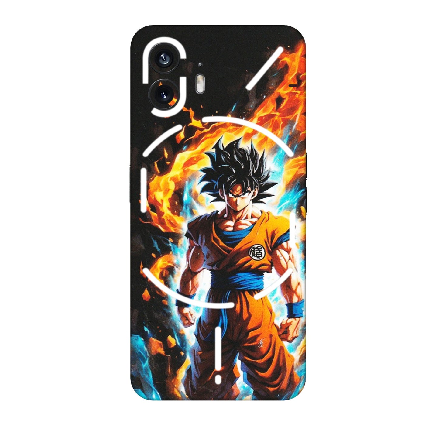 Nothing Phone Skins (All Models) - Goku Transformation Anime - Matte Finish (M-159) Nothing Phone 2