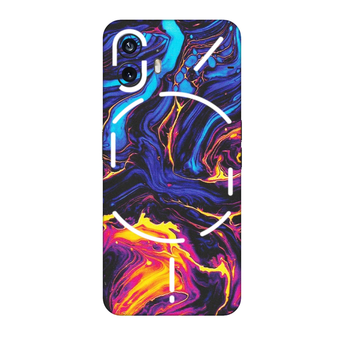 Nothing Phone Skins (All Models) - Abstract Paint Classy - Matte Finish (M-15) Nothing Phone 2