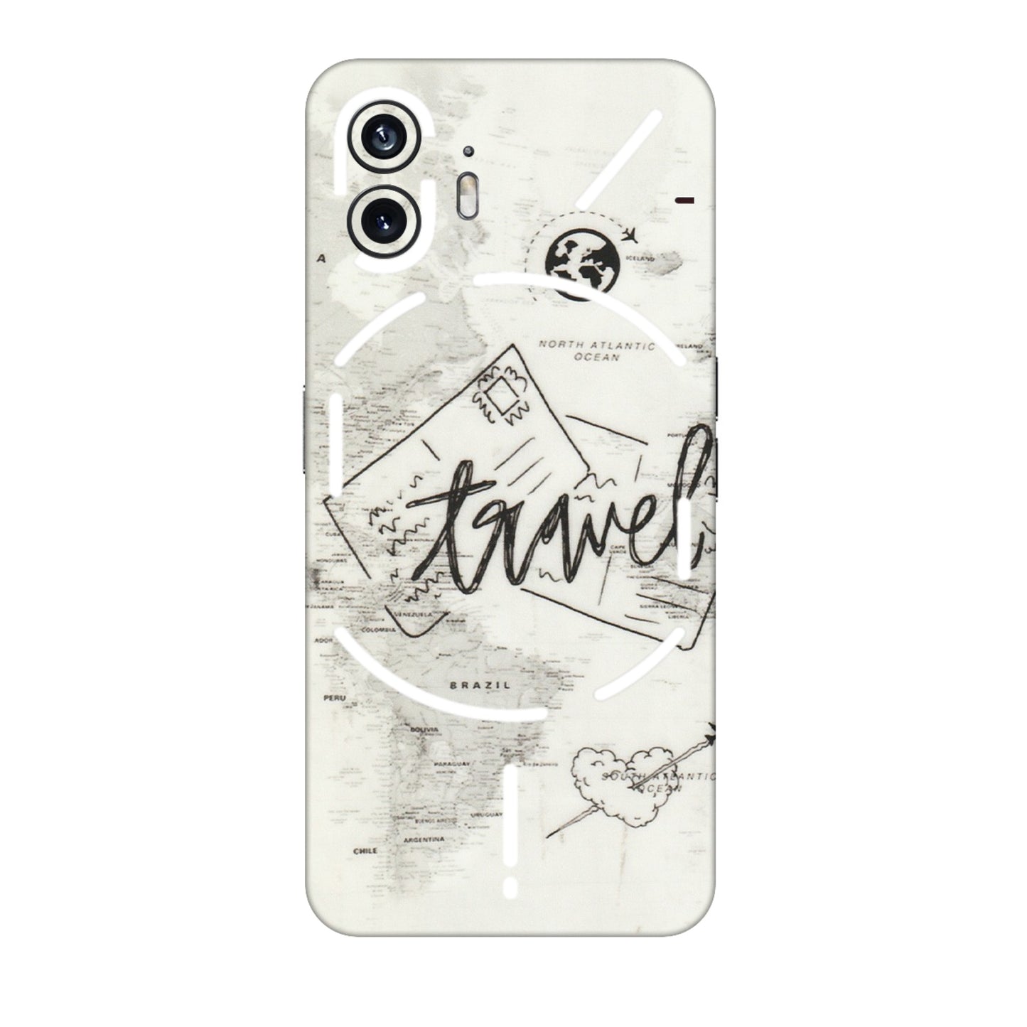 Nothing Phone Skins (All Models) - Tranzy Series Travel Ticket - Transparent Finish (T-6) Nothing Phone 2