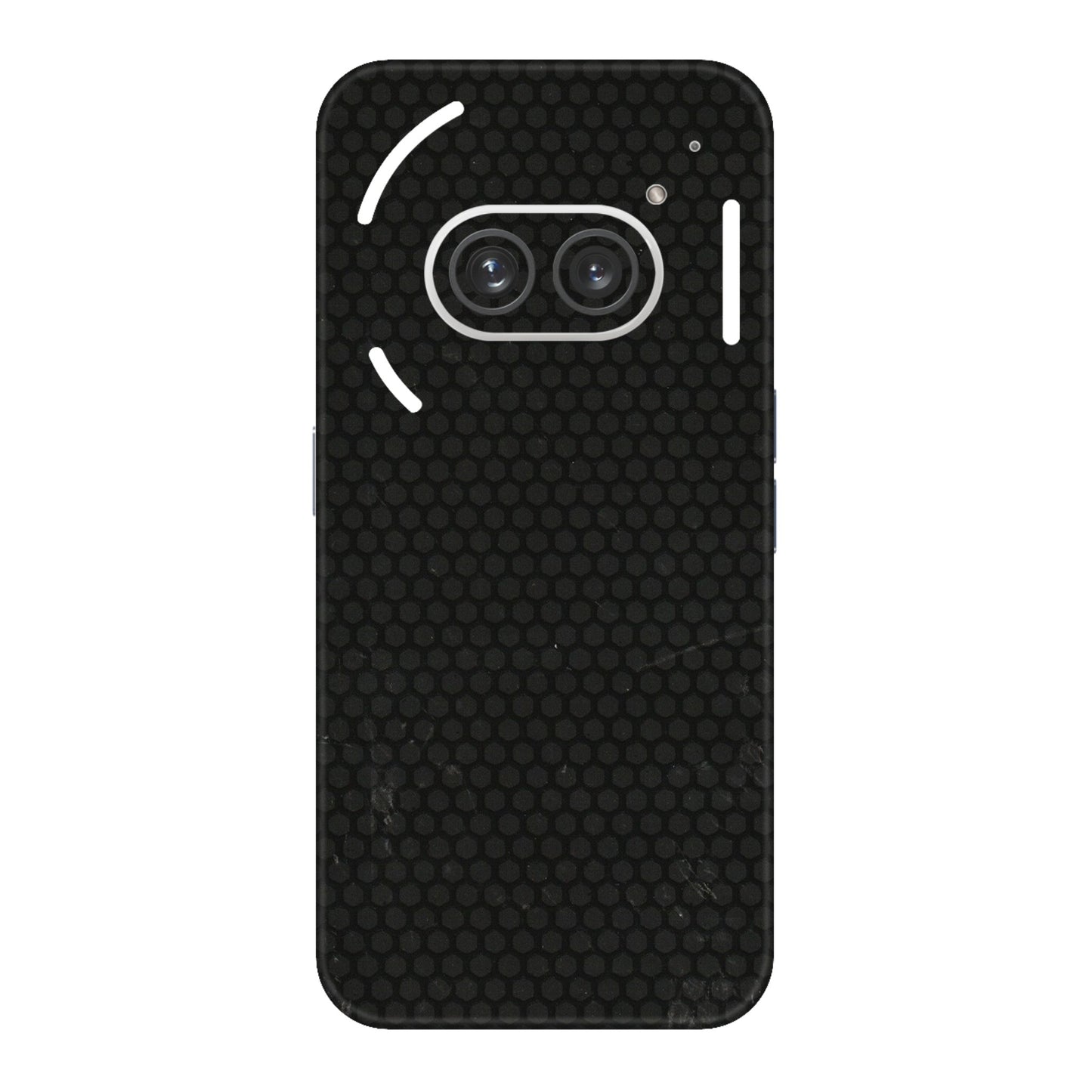 Nothing Phone Skins (All Models) - Black honeycomb - 3D Embossed Finish (L-114) Nothing Phone 2A