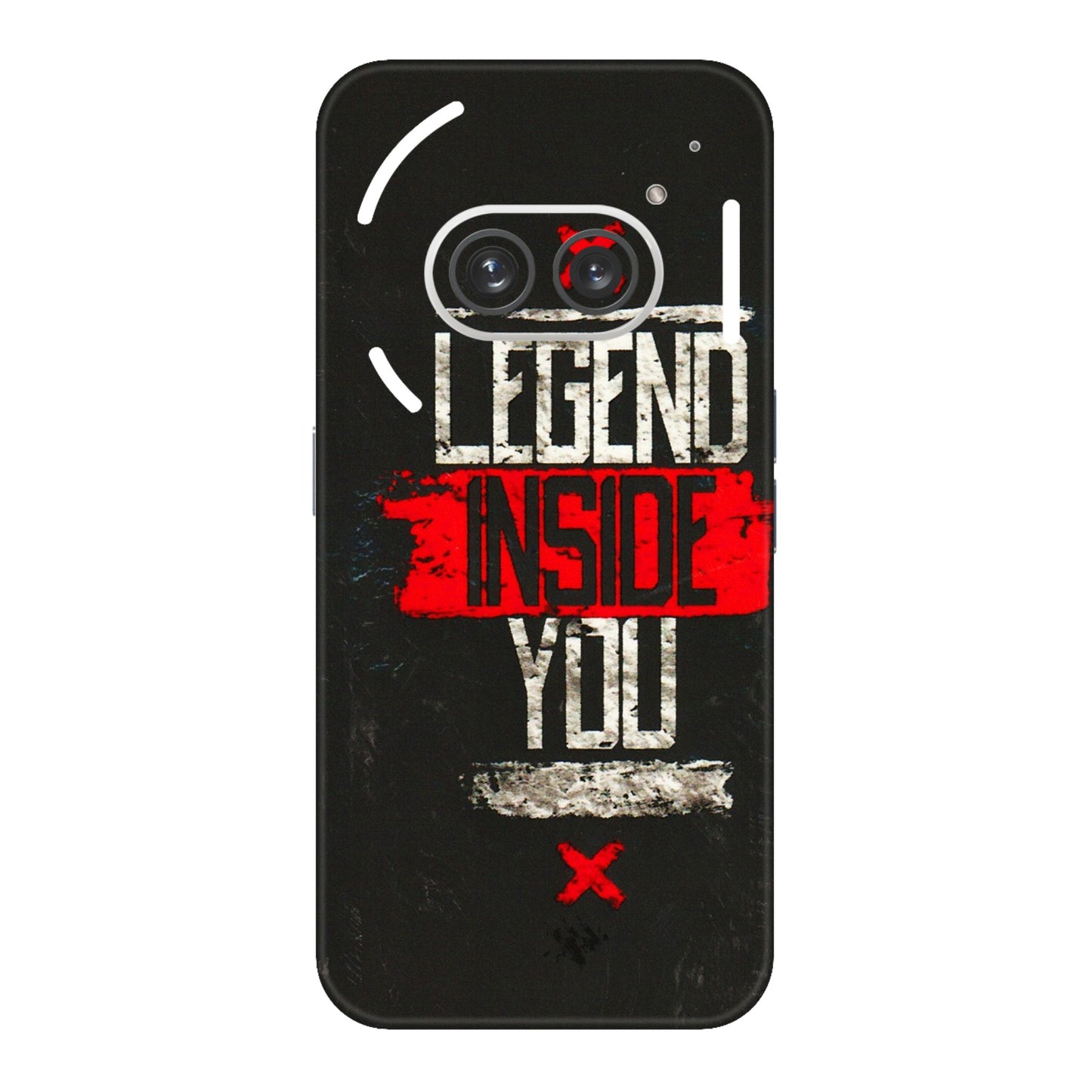 Nothing Phone Skins (All Models) - Legend Inside You - 3D Embossed Finish (L-186) Nothing Phone 2A