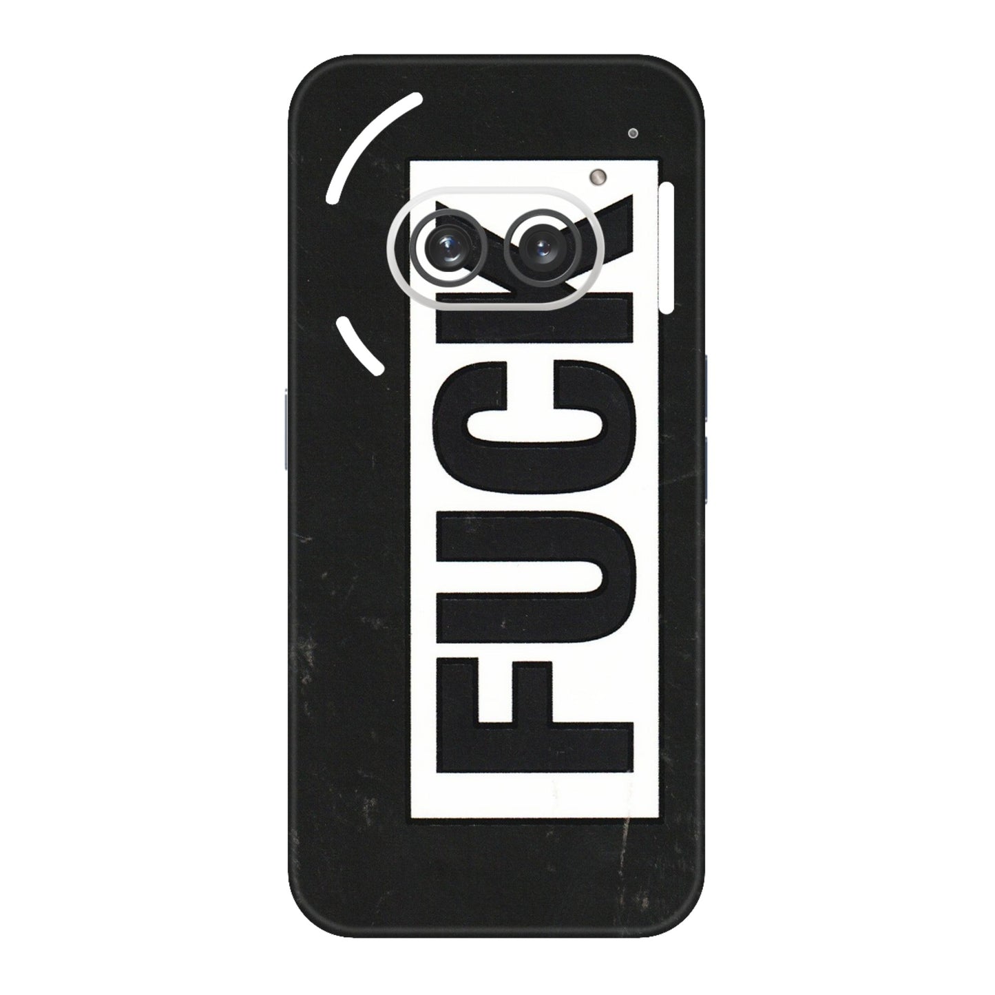 Nothing Phone Skins (All Models) - The F Word - 3D Embossed Finish (L-255) Nothing Phone 2A