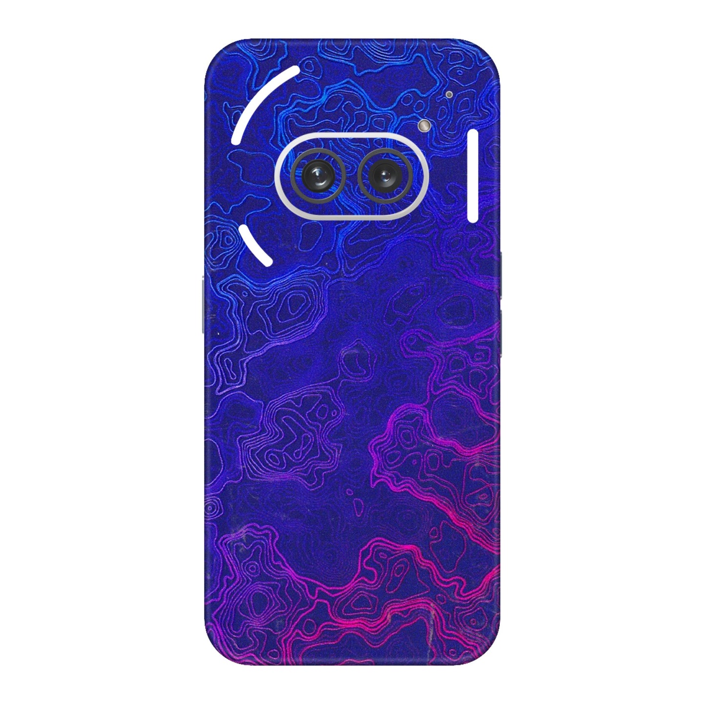 Nothing Phone Skins (All Models) - Purple Ripples Swirl - 3D Embossed Finish (L-314) Nothing Phone 2A