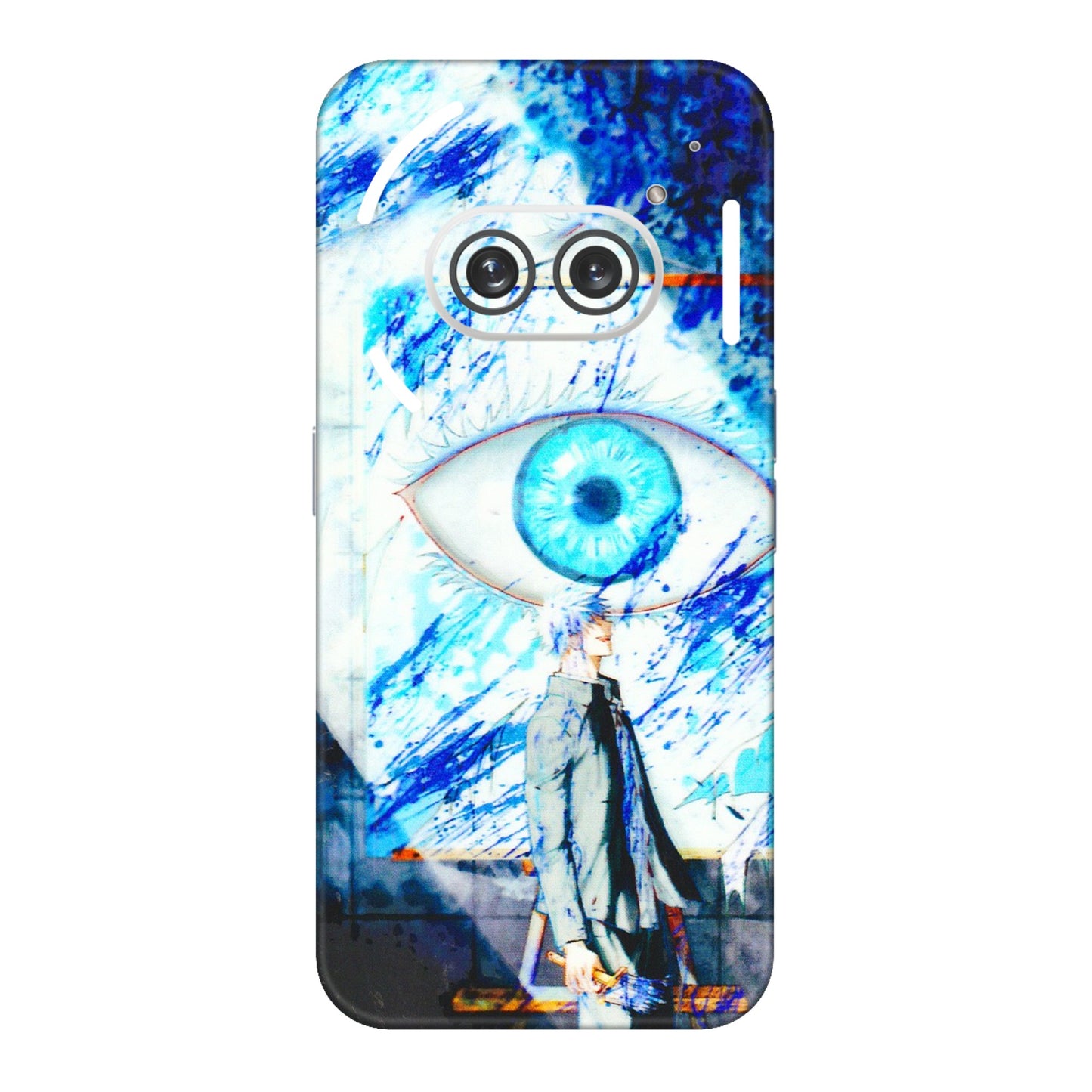 Nothing Phone Skins (All Models) - Anime Sea Blue Eye - 3D Embossed Finish (L-318) Nothing Phone 2A