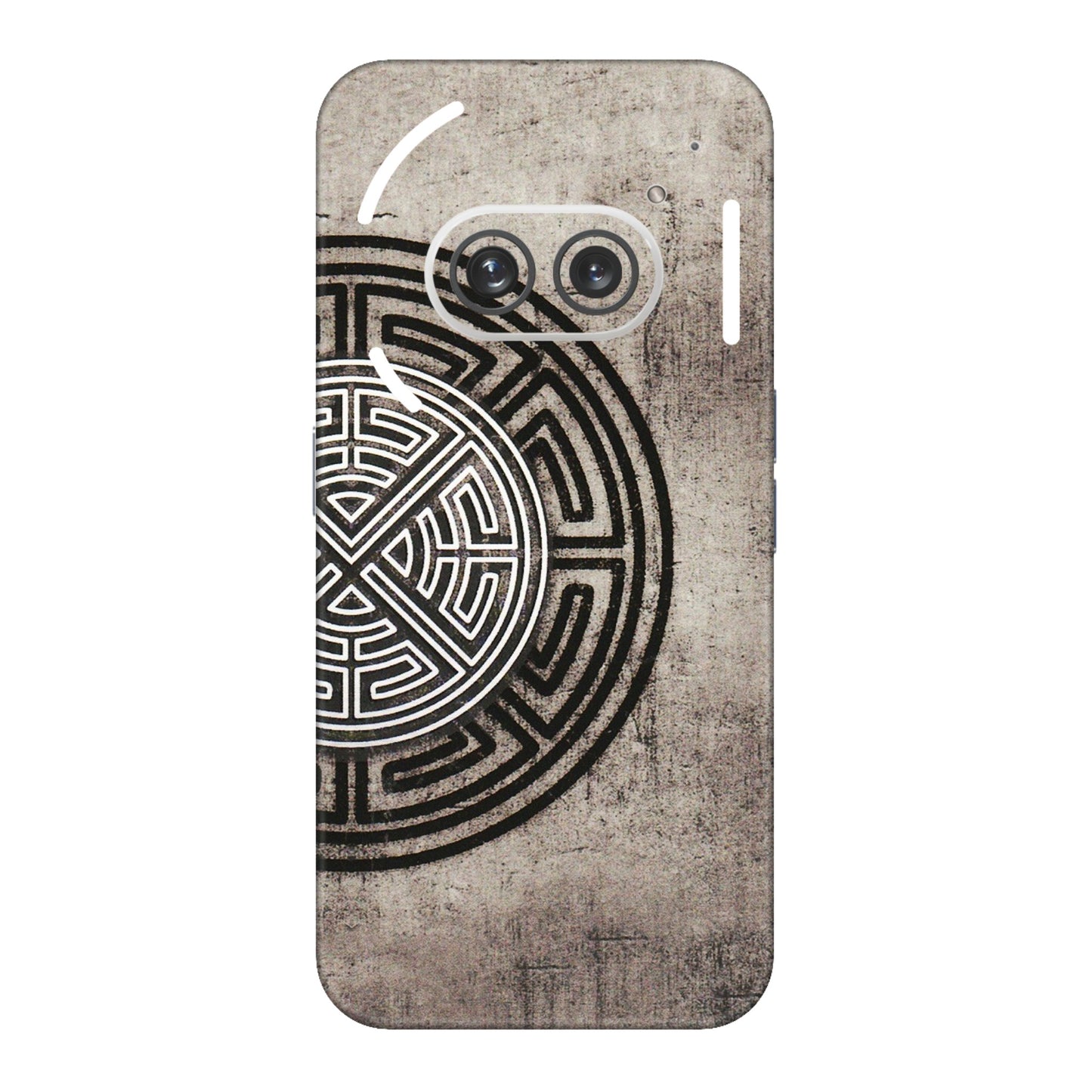 Nothing Phone Skins (All Models) - Mysterious Circular Design - 3D Embossed Finish (L-63) Nothing Phone 2A