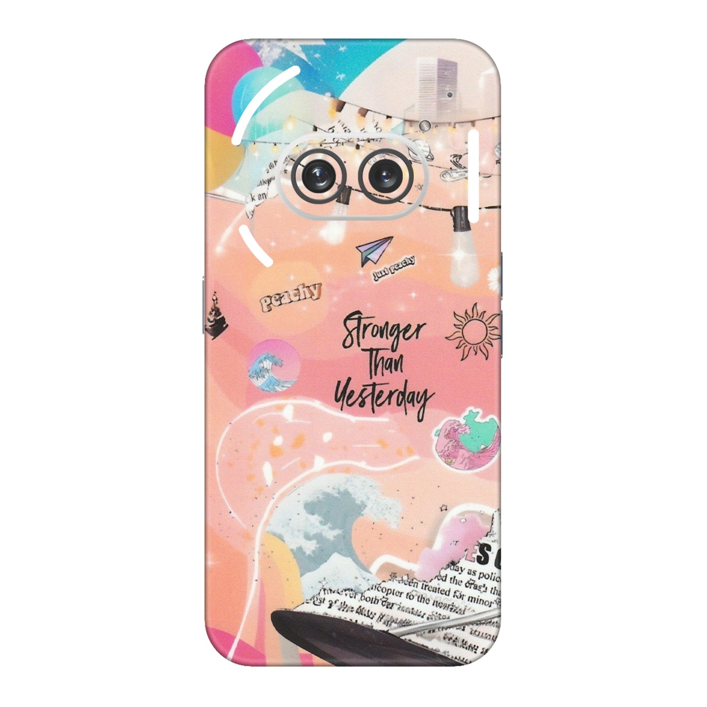 Nothing Phone Skins (All Models) - Stronger Then Yesterday - Matte Finish (M-128) Nothing Phone 2A