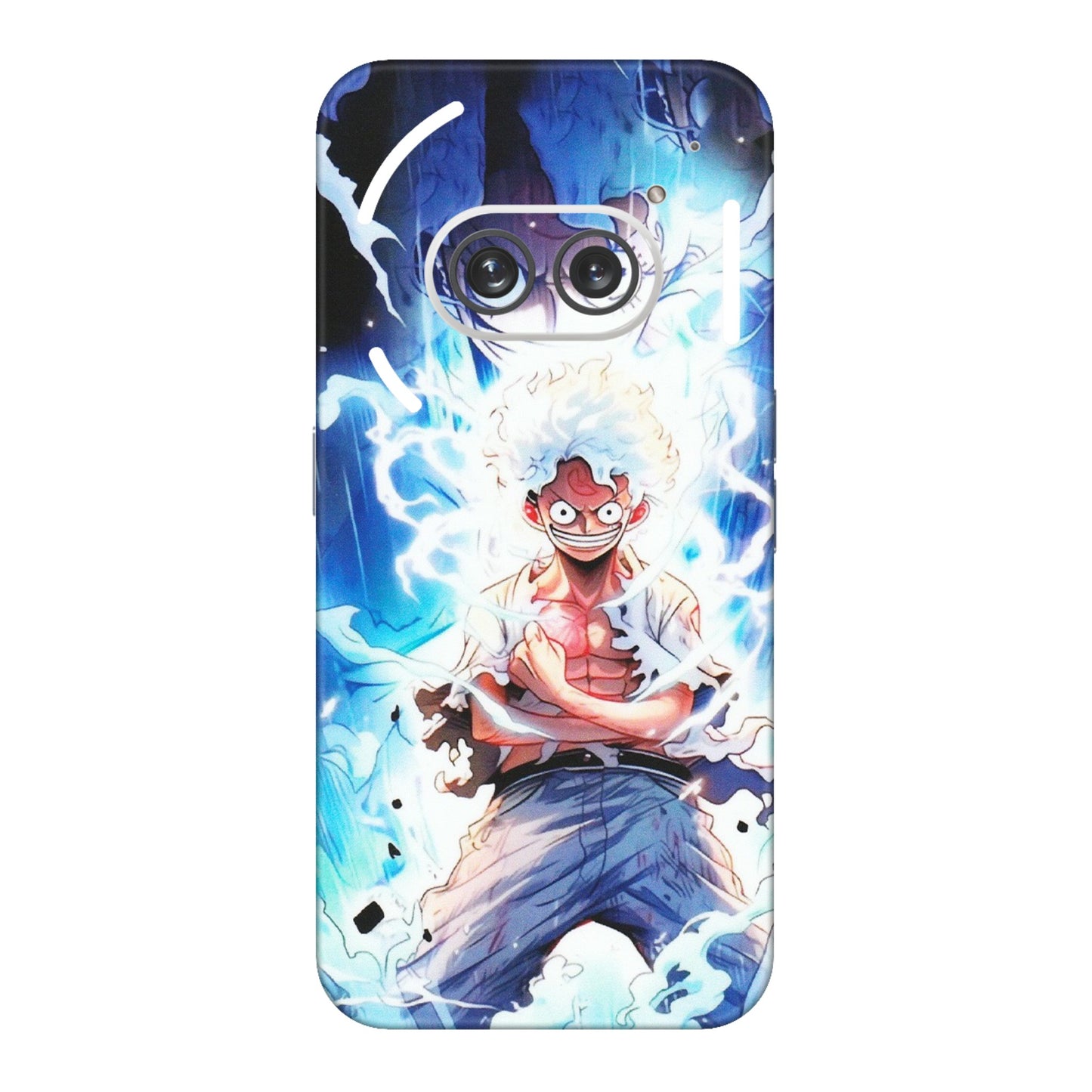 Nothing Phone Skins (All Models) - Blue Thunder Luffy Anime - Matte Finish (M-132) Nothing Phone 2A