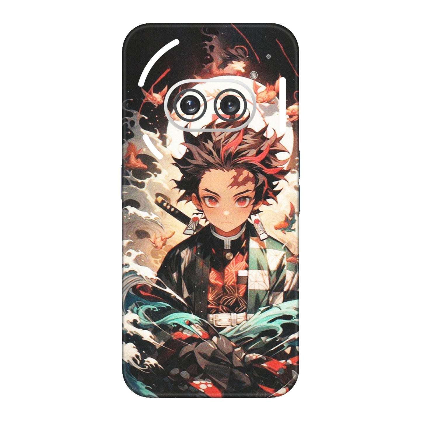 Nothing Phone Skins (All Models) - Tanjiro Demon Slayer Anime - Matte Finish (M-158) Nothing Phone 2A