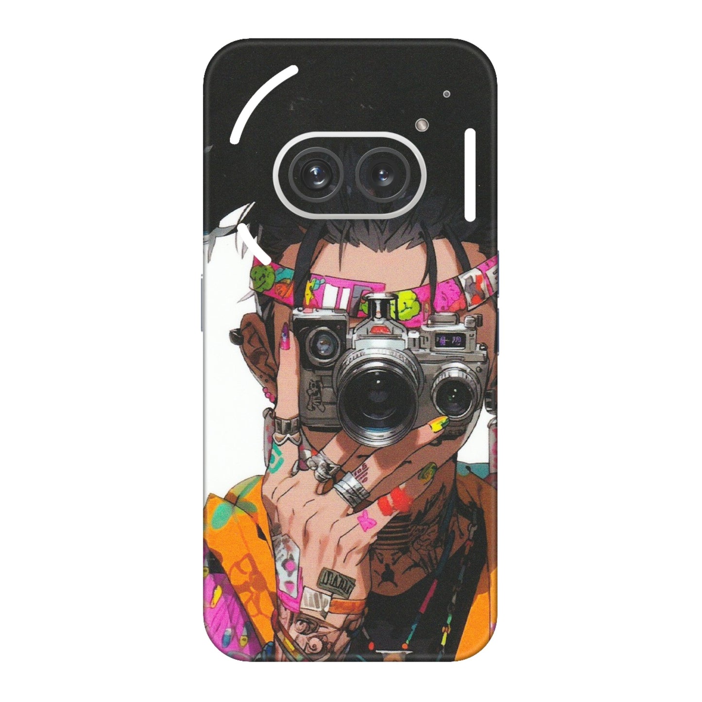 Nothing Phone Skins (All Models) - Camera Lover Girl - Matte Finish (M-09) Nothing Phone 2A