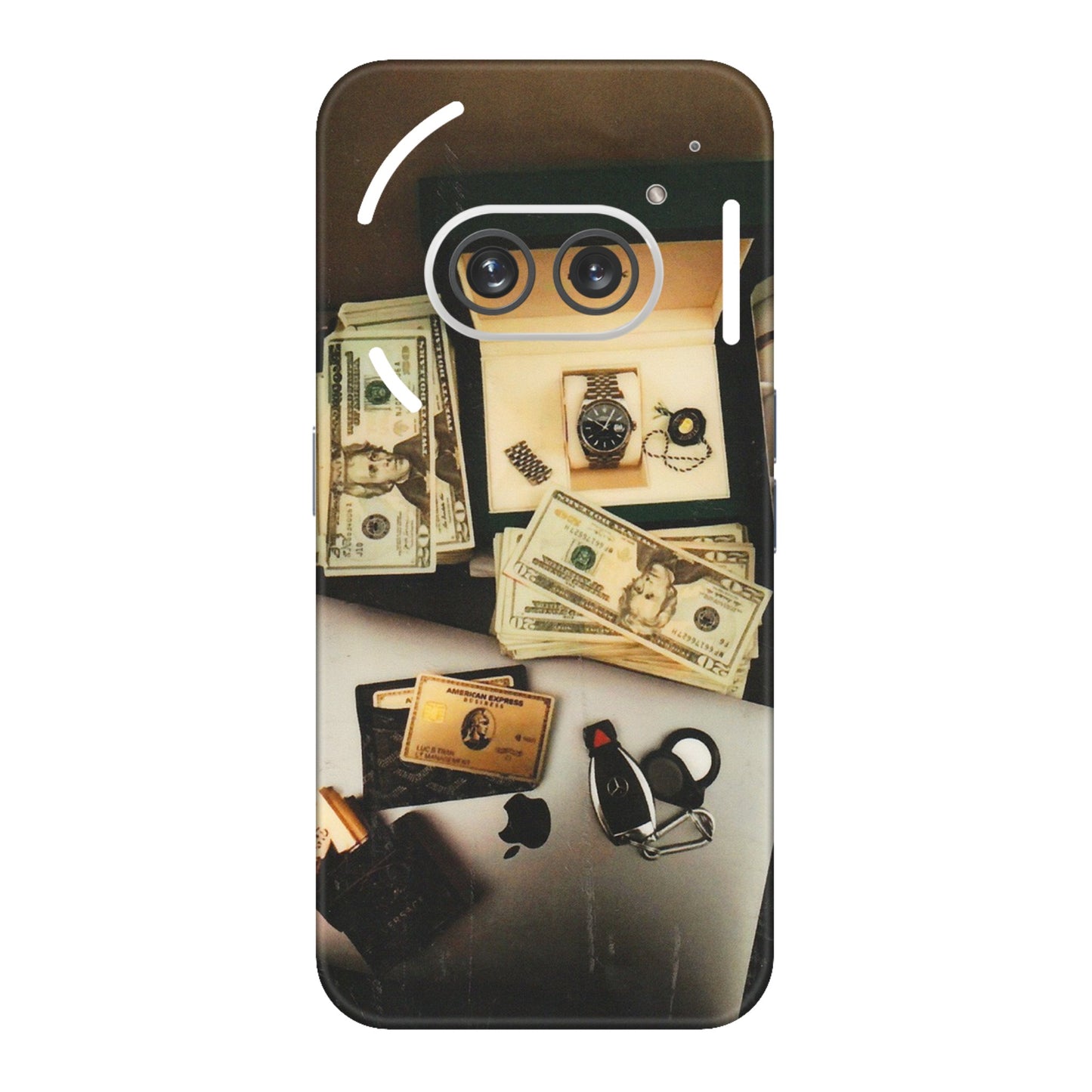 Nothing Phone Skins (All Models) - Tranzy Series Luxury Lifestyle - Transparent Finish (T-11) Nothing Phone 2A