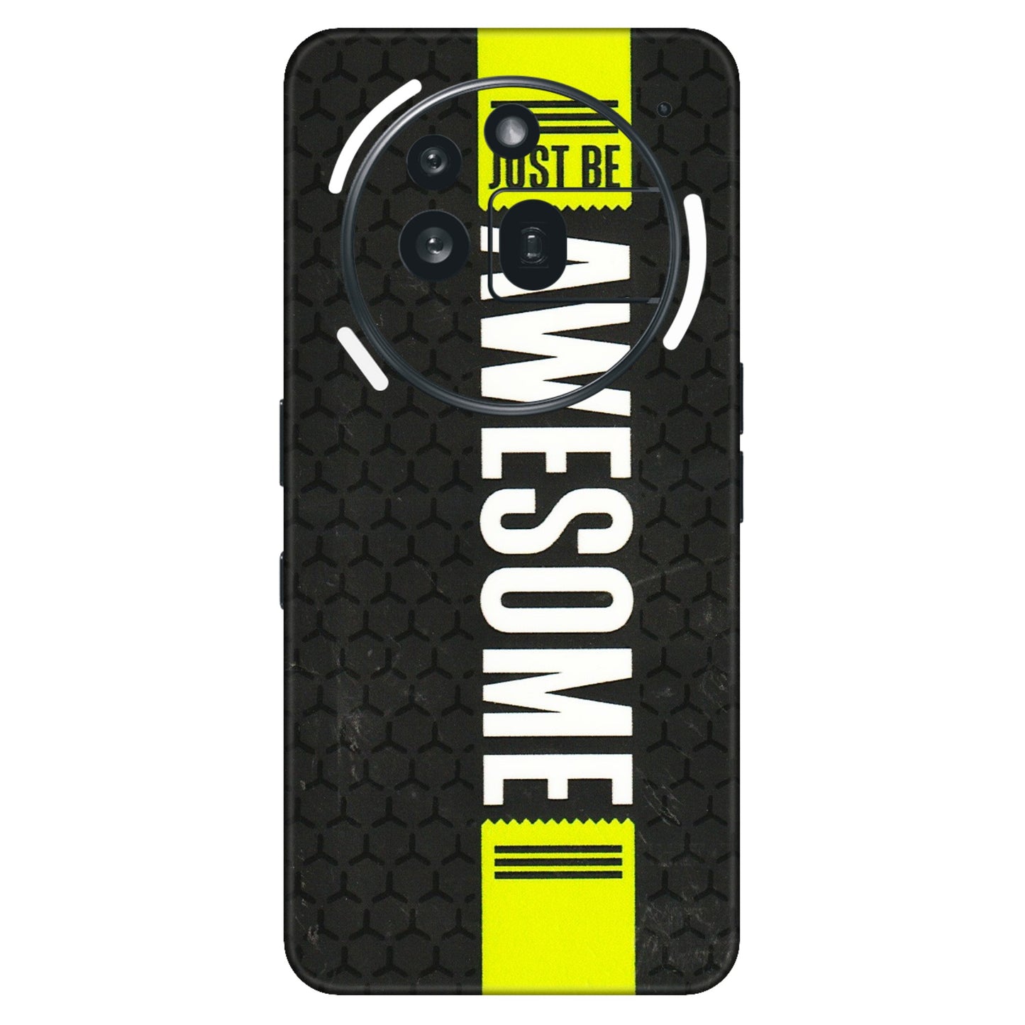 Nothing Phone Skins (All Models) - Just Be Awesome - 3D Embossed Finish (L-101) Nothing Phone 3A Pro