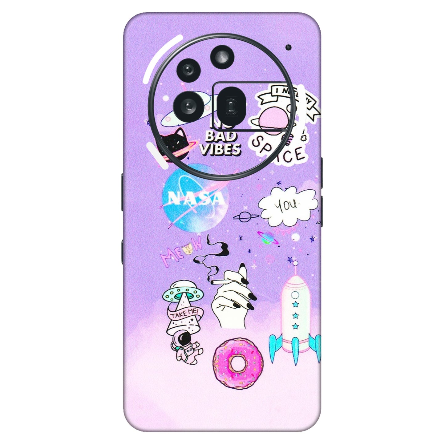 Nothing Phone Skins (All Models) - I Need My Nasa Skin - 3D Embossed Finish (L-149) Nothing Phone 3A Pro