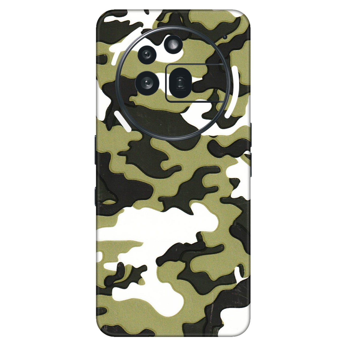 Nothing Phone Skins (All Models) - Camouflages White And Green - 3D Embossed Finish (L-243) Nothing Phone 3A Pro
