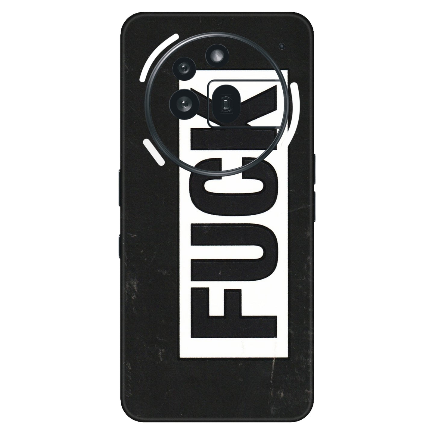 Nothing Phone Skins (All Models) - The F Word - 3D Embossed Finish (L-255) Nothing Phone 3A Pro