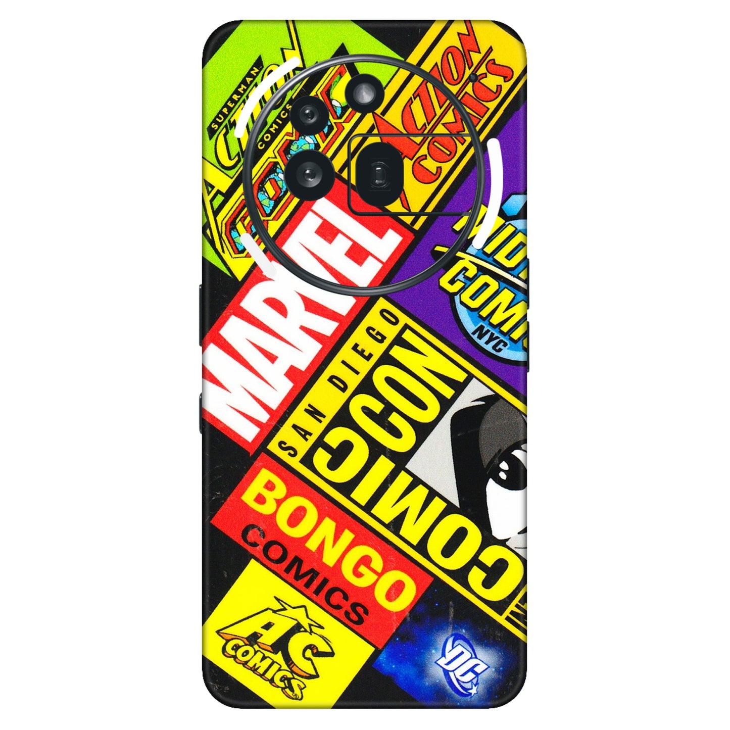 Nothing Phone Skins (All Models) - Bongo Comic Con - 3D Embossed Finish (L-325) Nothing Phone 3A Pro