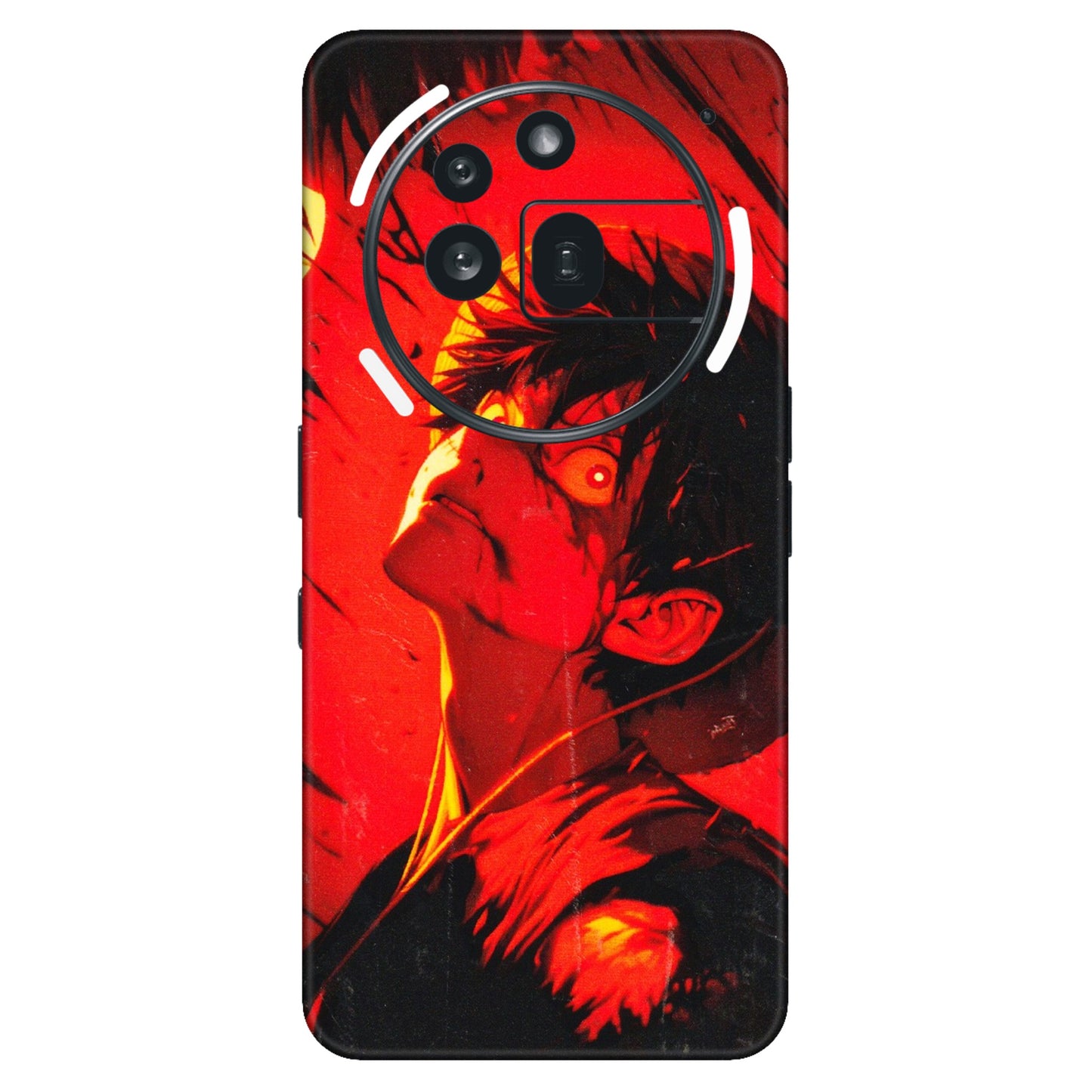 Nothing Phone Skins (All Models) - D.Luffy Power Up One Piece Anime - 3D Embossed Finish (L-326) Nothing Phone 3A Pro