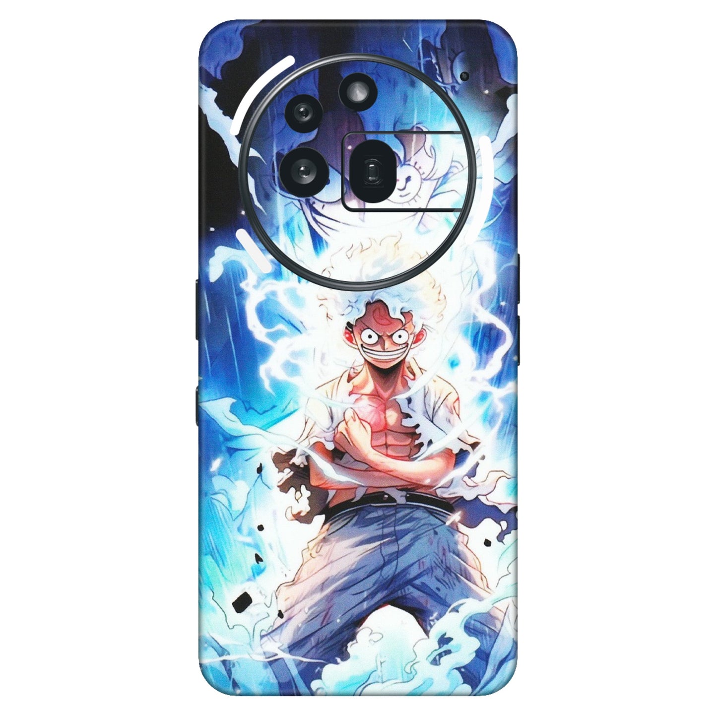 Nothing Phone Skins (All Models) - Blue Thunder Luffy Anime - Matte Finish (M-132) Nothing Phone 3A Pro