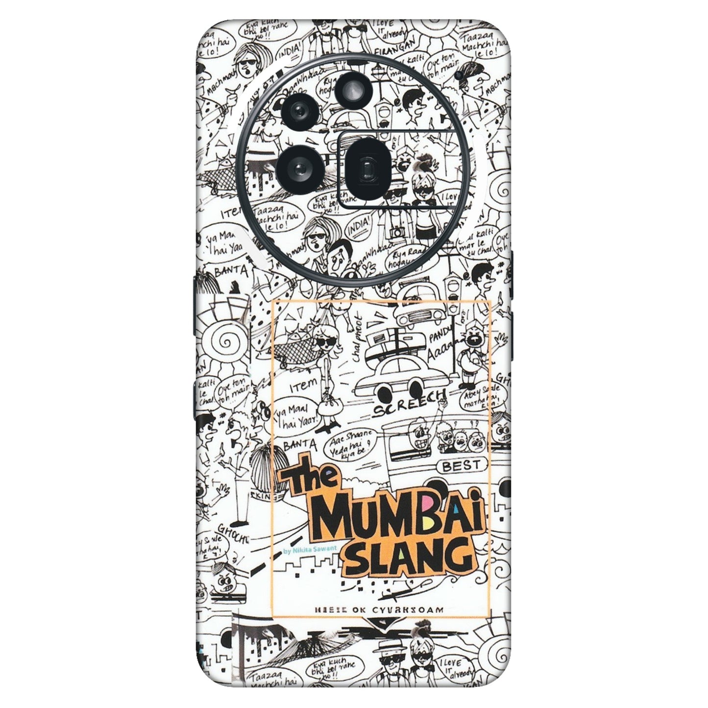 Nothing Phone Skins (All Models) - The Mumbai Slang - Matte Finish (M-142) Nothing Phone 3A Pro