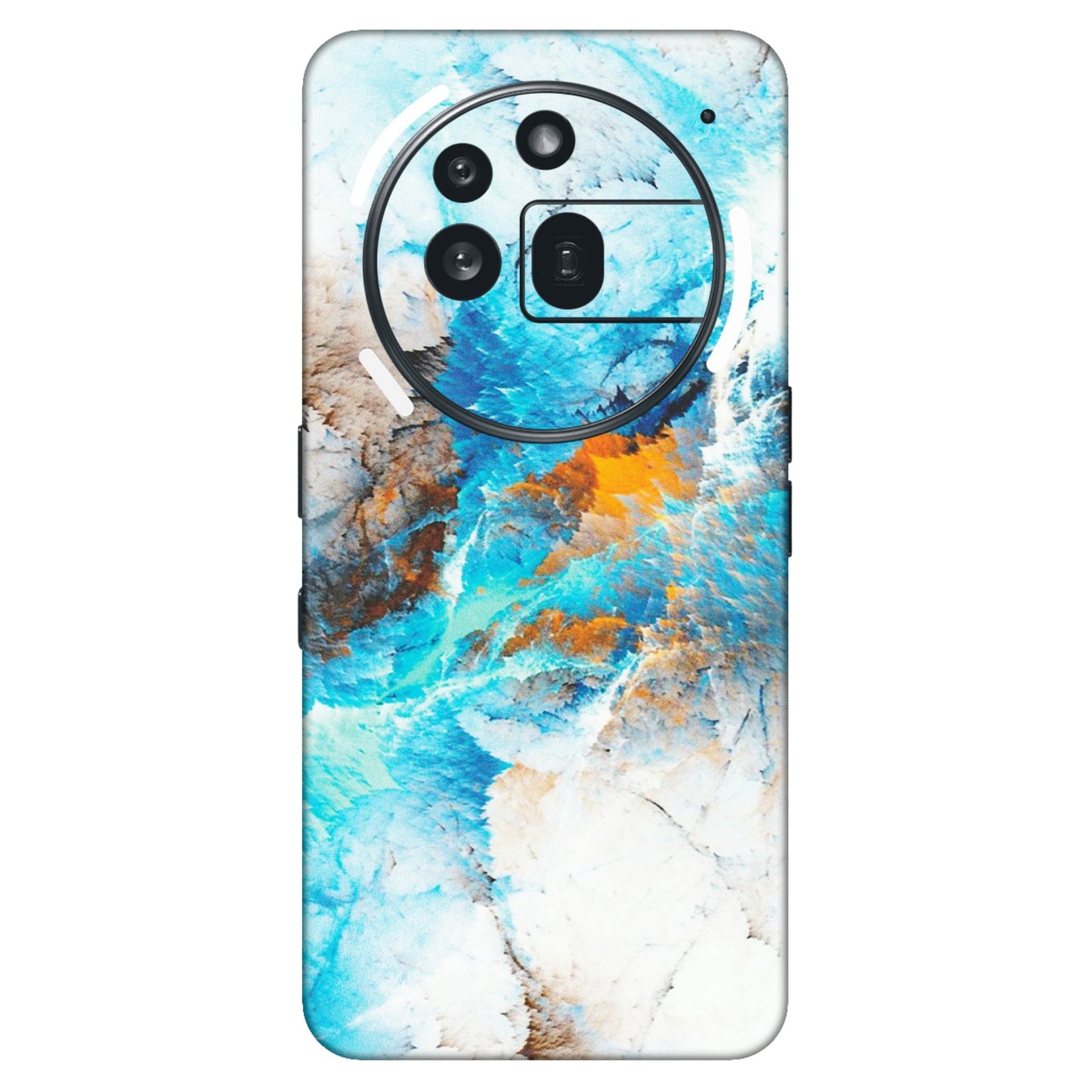 Nothing Phone Skins (All Models) - Blue Waves Abstract - Matte Finish (M-19) Nothing Phone 3A Pro