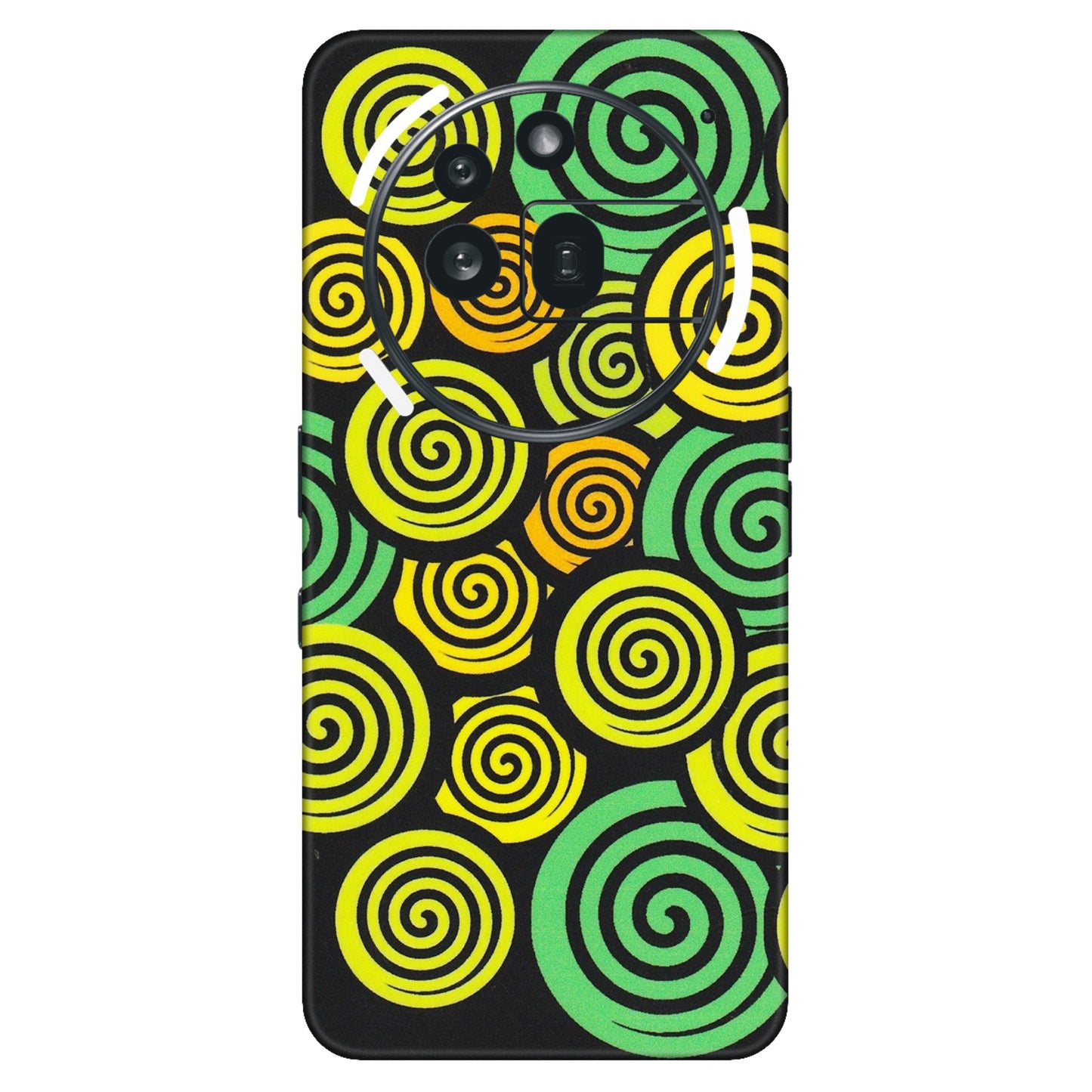 Nothing Phone Skins (All Models) - Funky Crazy Spiral - Funky Matte Finish (M-91) Nothing Phone 3A Pro