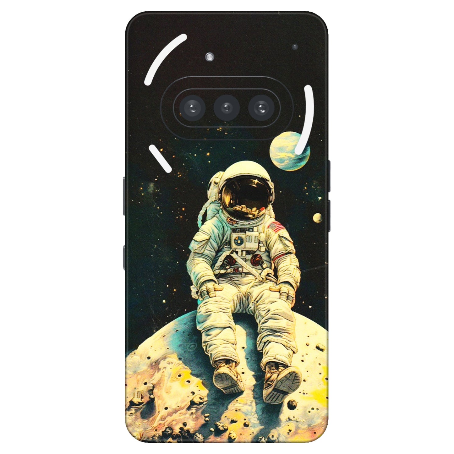 Nothing Phone Skins (All Models) - Astronaut in Space - 3D Embossed Finish (L-16) Nothing Phone 3A