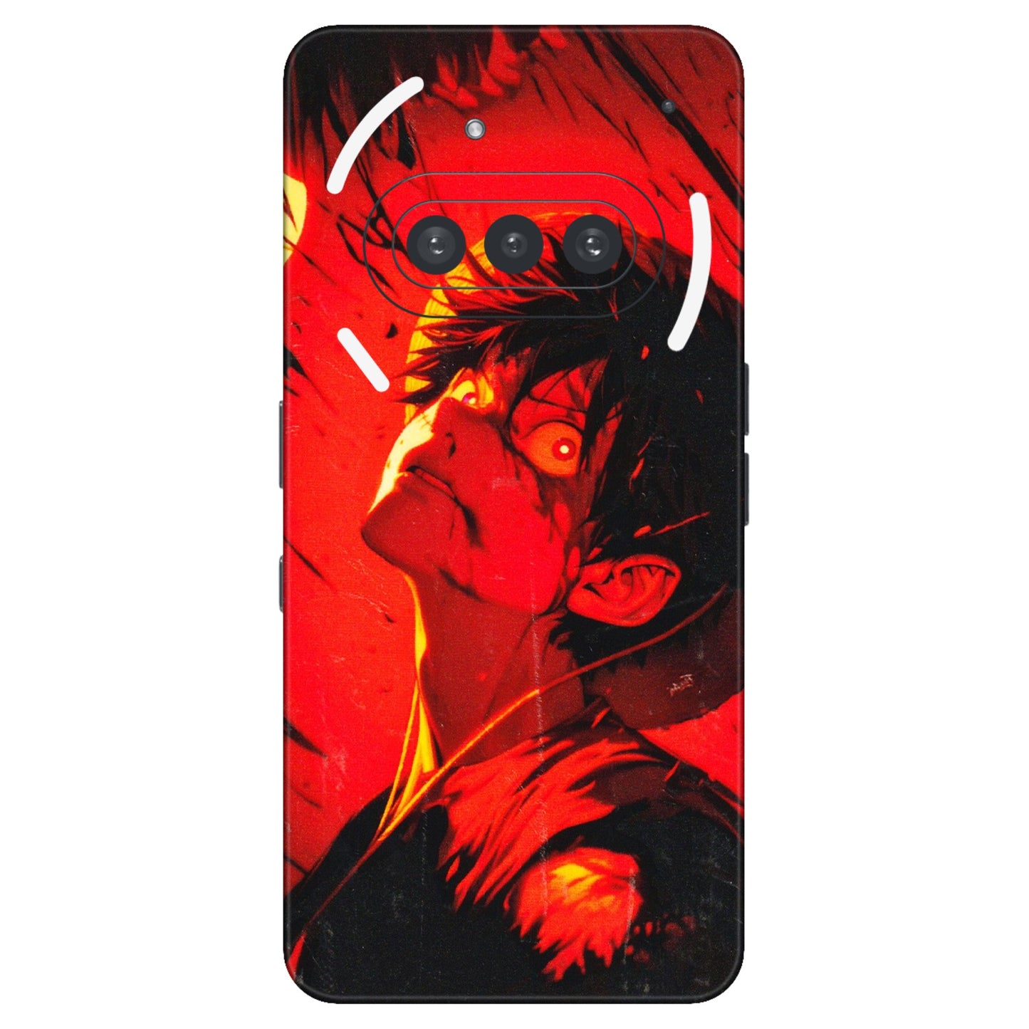 Nothing Phone Skins (All Models) - D.Luffy Power Up One Piece Anime - 3D Embossed Finish (L-326) Nothing Phone 3A