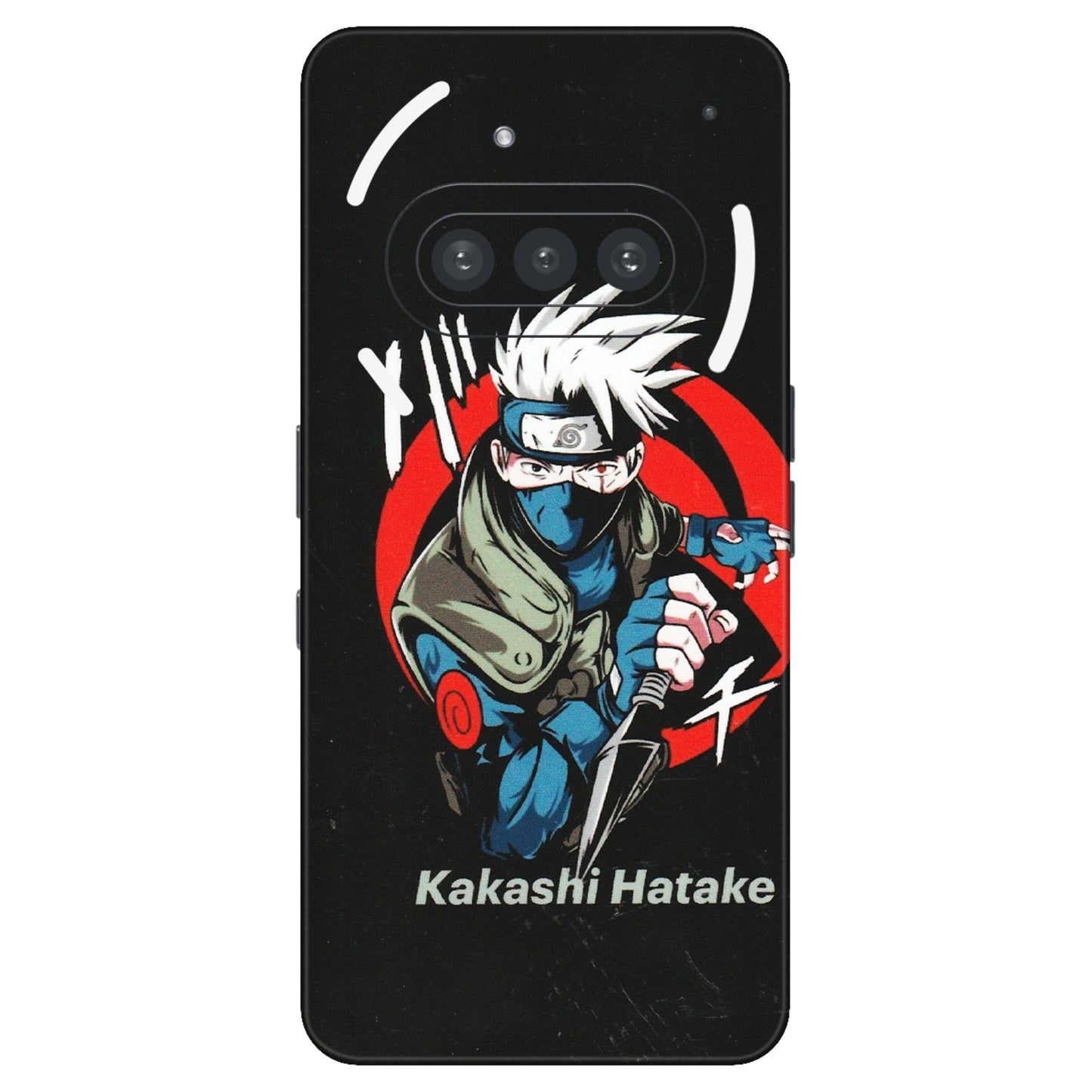 Nothing Phone Skins (All Models) - Naruto Kakashi Hatake Killer Latest - Matte Finish (M-114) Nothing Phone 3A