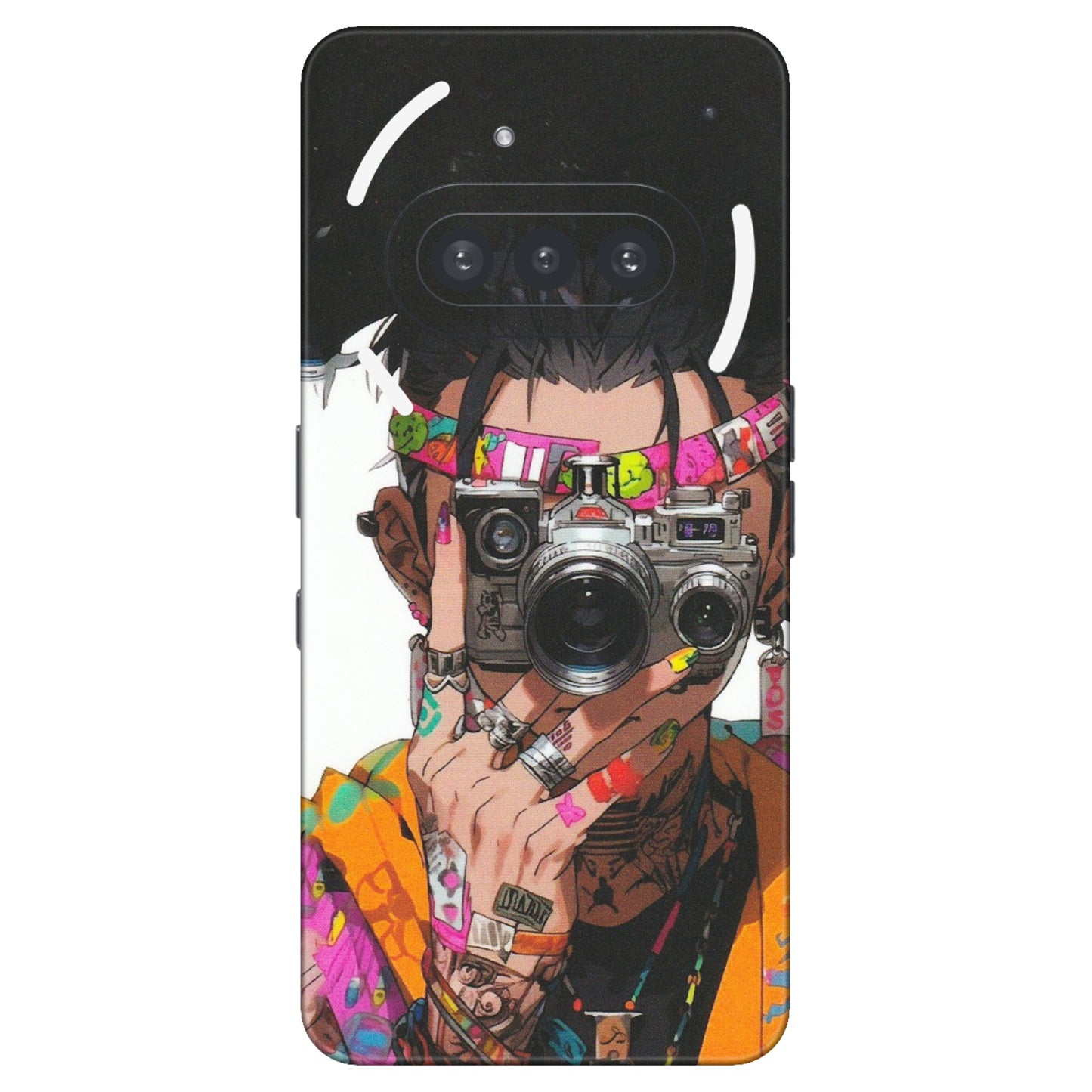 Nothing Phone Skins (All Models) - Camera Lover Girl - Matte Finish (M-09) Nothing Phone 3A