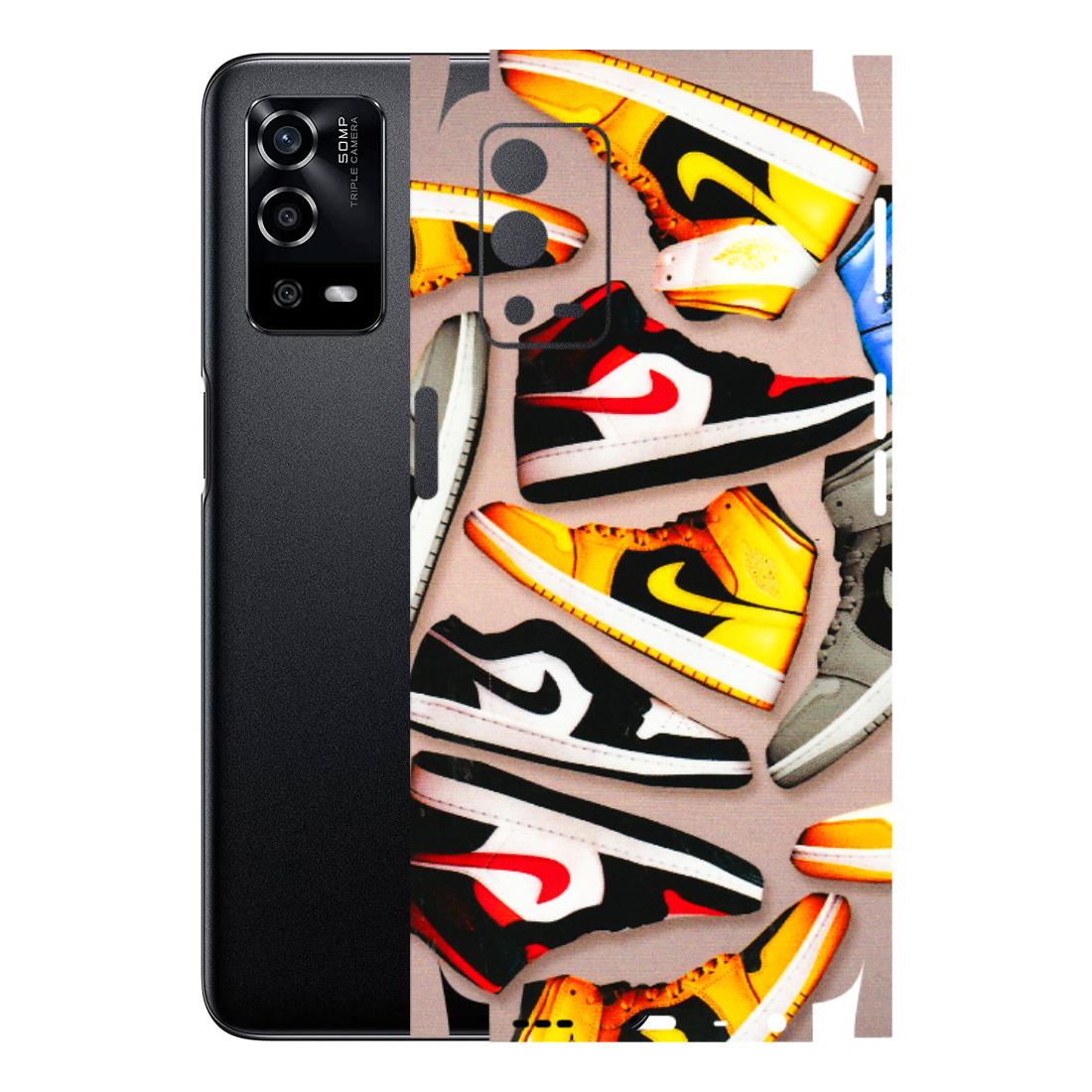 Oppo Phone Skins (All Models) - Sneaker Lover - 3D Embossed Finish (L-135) Oppo A55 4G