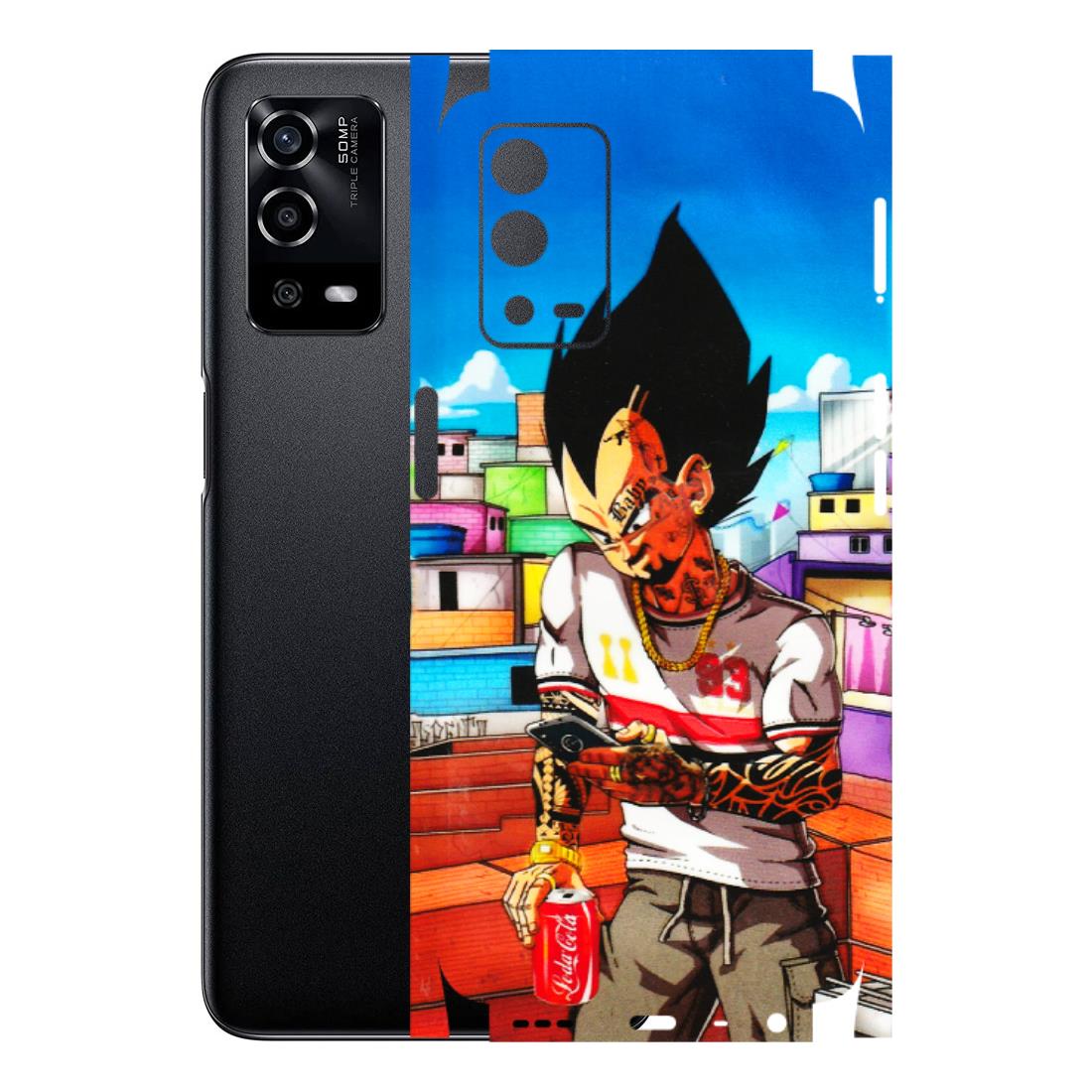 Oppo Phone Skins (All Models) - Vegeta - 3D Embossed Finish (L-136) Oppo A55 4G