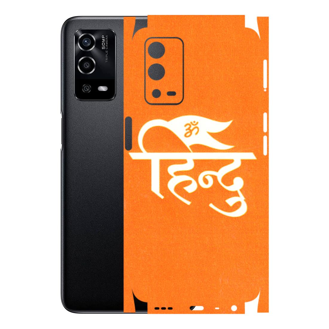 Oppo Phone Skins (All Models) - Hindu Kesari - 3D Embossed Finish (L-154) Oppo A55 4G