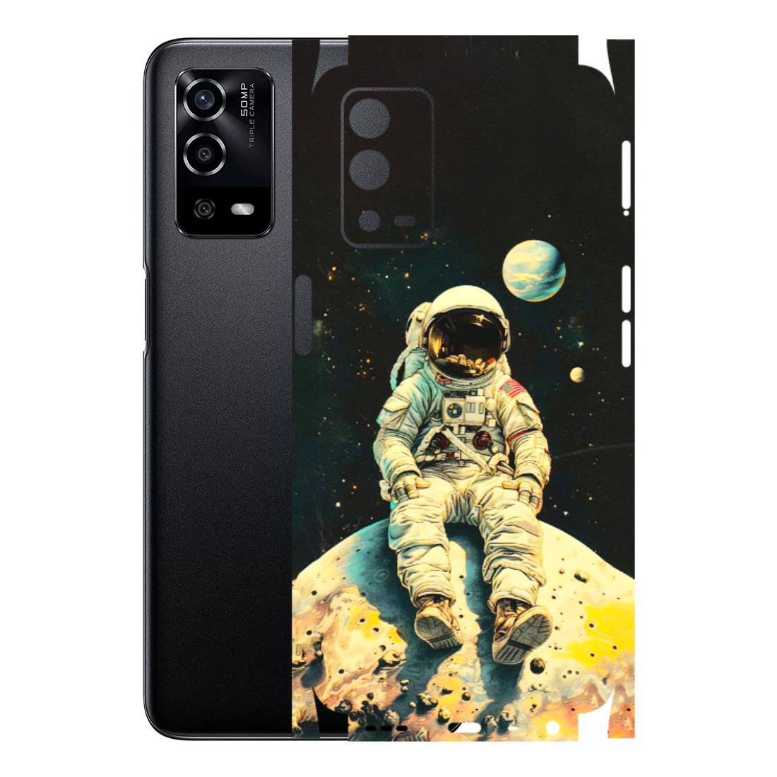 Oppo Phone Skins (All Models) - Astronaut in Space - 3D Embossed Finish (L-16) Oppo A55 4G