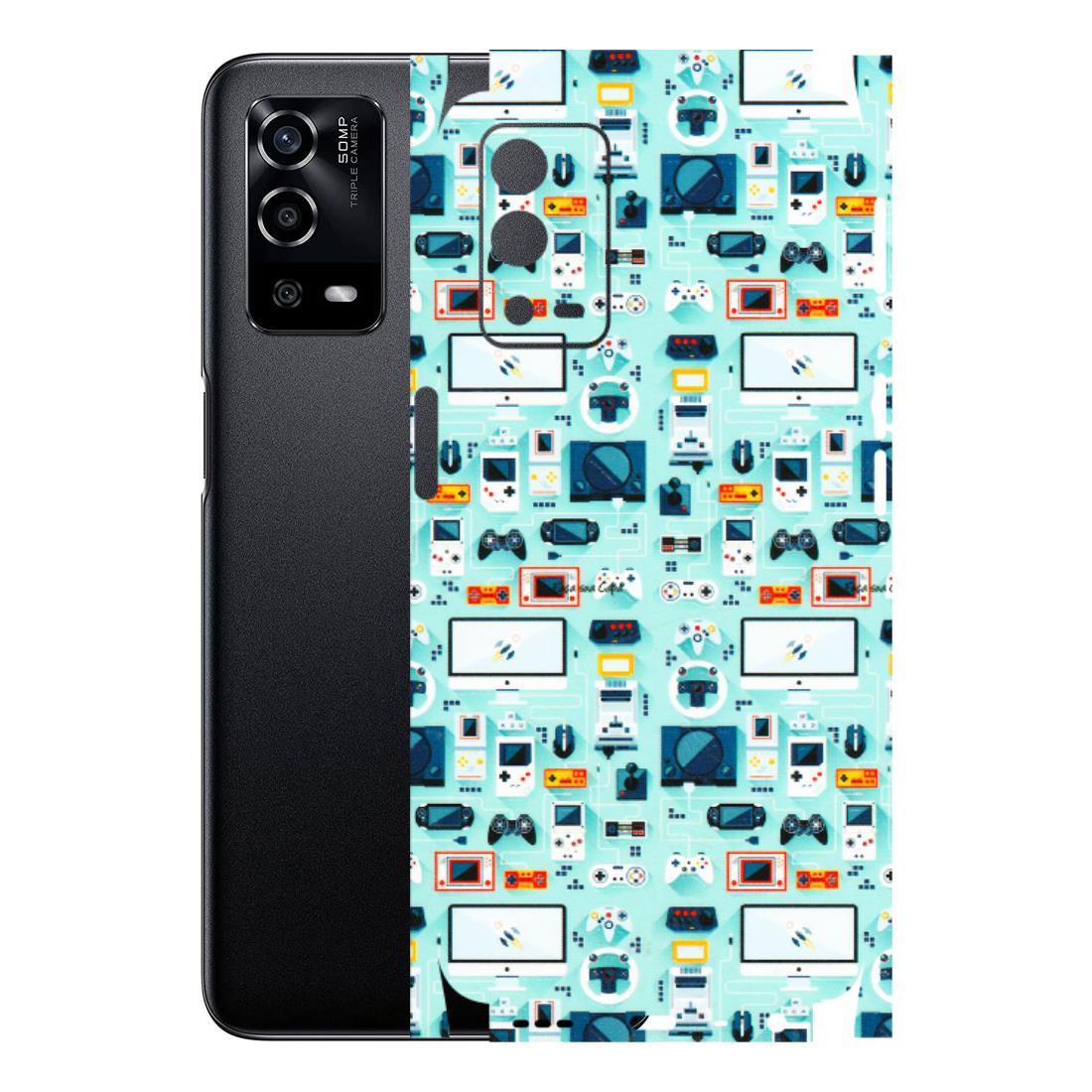 Oppo Phone Skins (All Models) - Gadgets Doodle - 3D Embossed Finish (L-184) Oppo A55 4G
