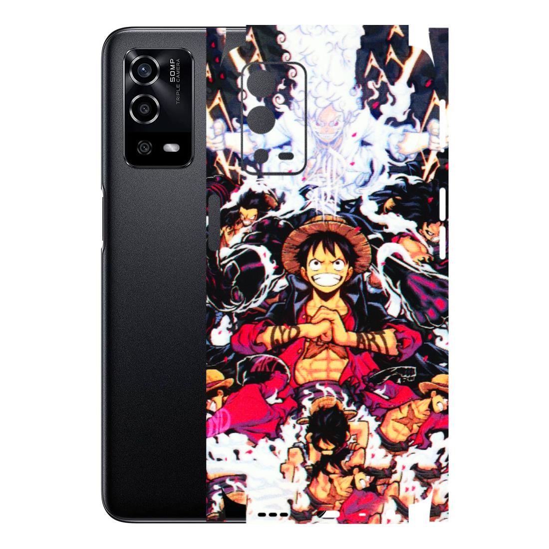 Oppo Phone Skins (All Models) - Luffy Anime Character - 3D Embossed Finish (L-203) Oppo A55 4G