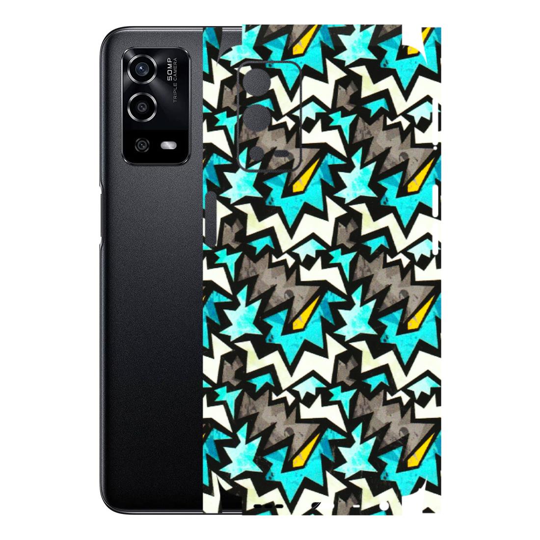 Oppo Phone Skins (All Models) - Funky Zig Zag - 3D Embossed Finish (L-223) Oppo A55 4G