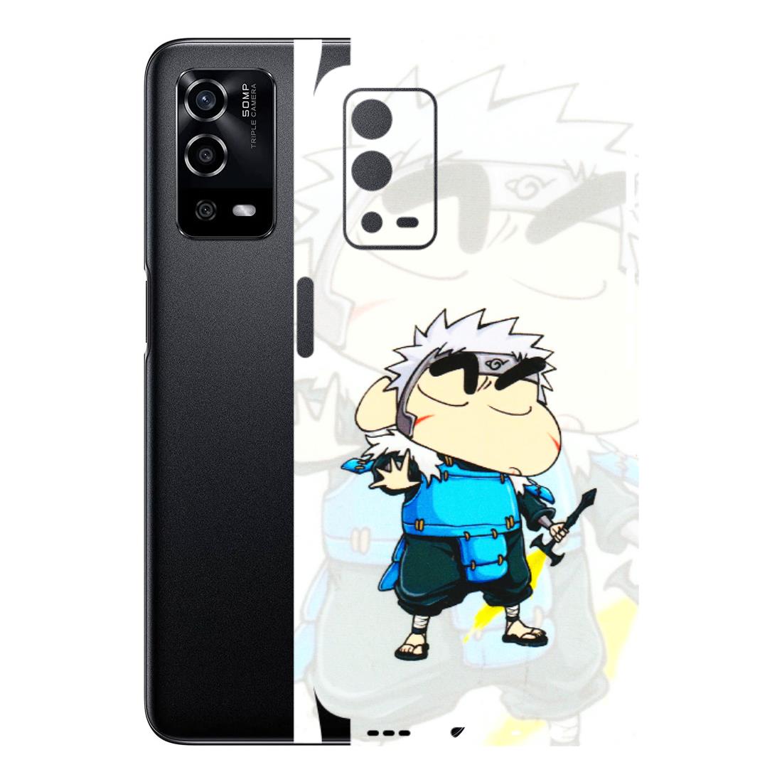 Oppo Phone Skins (All Models) - Angry Young Shinchan - 3D Embossed Finish (L-226) Oppo A55 4G