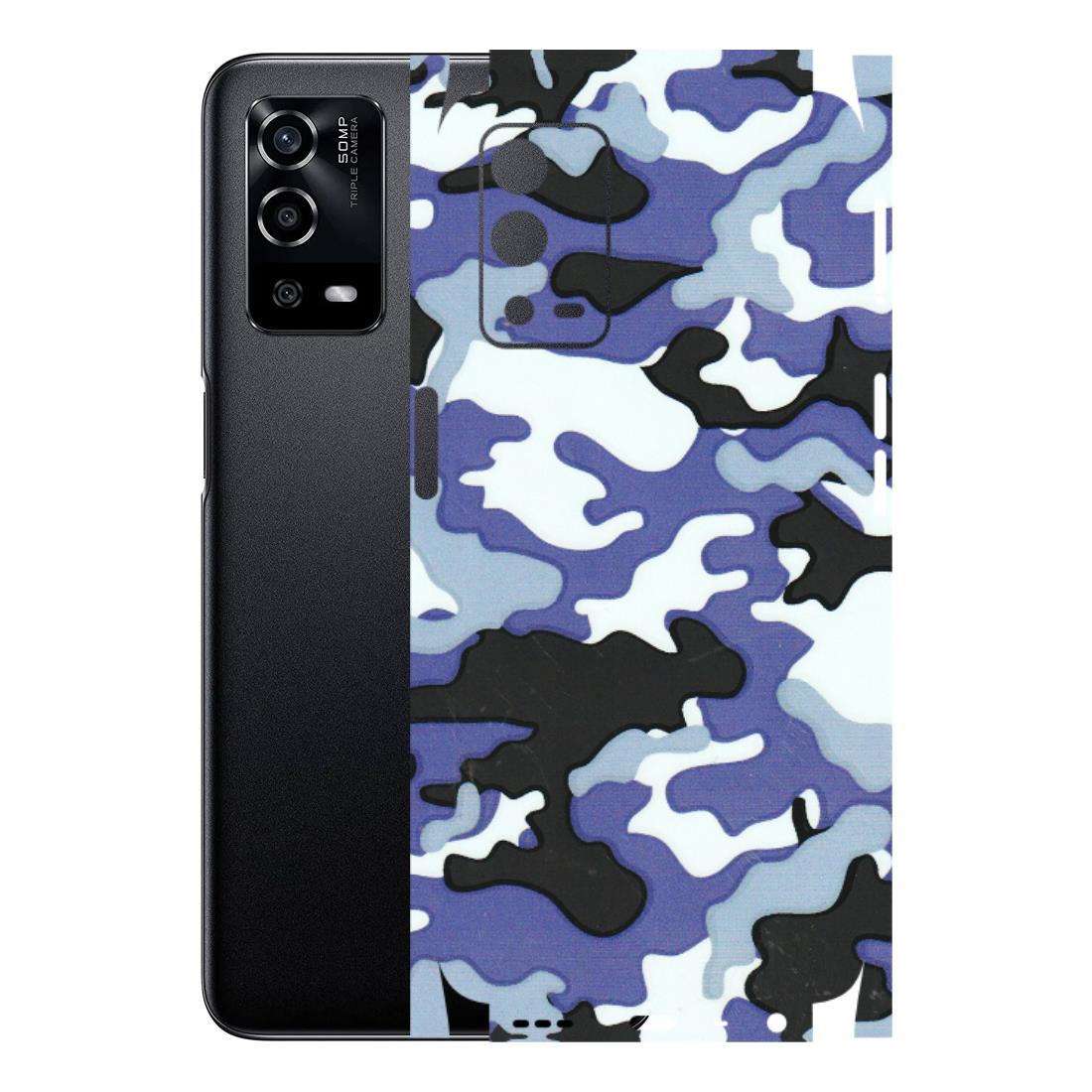 Oppo Phone Skins (All Models) - Powerfull Military Camoflauge - 3D Embossed Finish (L-49) Oppo A55 4G