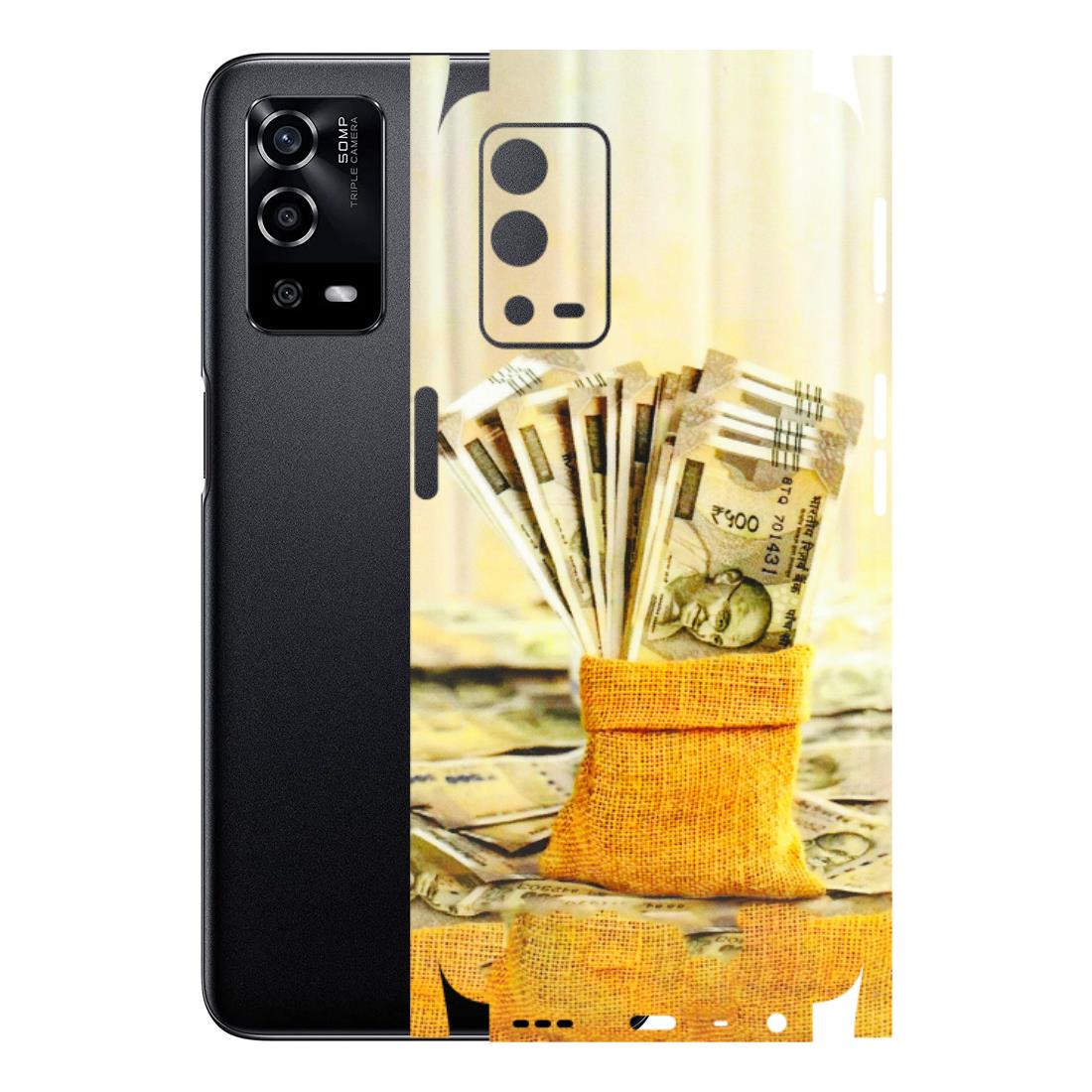Oppo Phone Skins (All Models) - Show Me The Money - 3D Embossed Finish (L-52) Oppo A55 4G