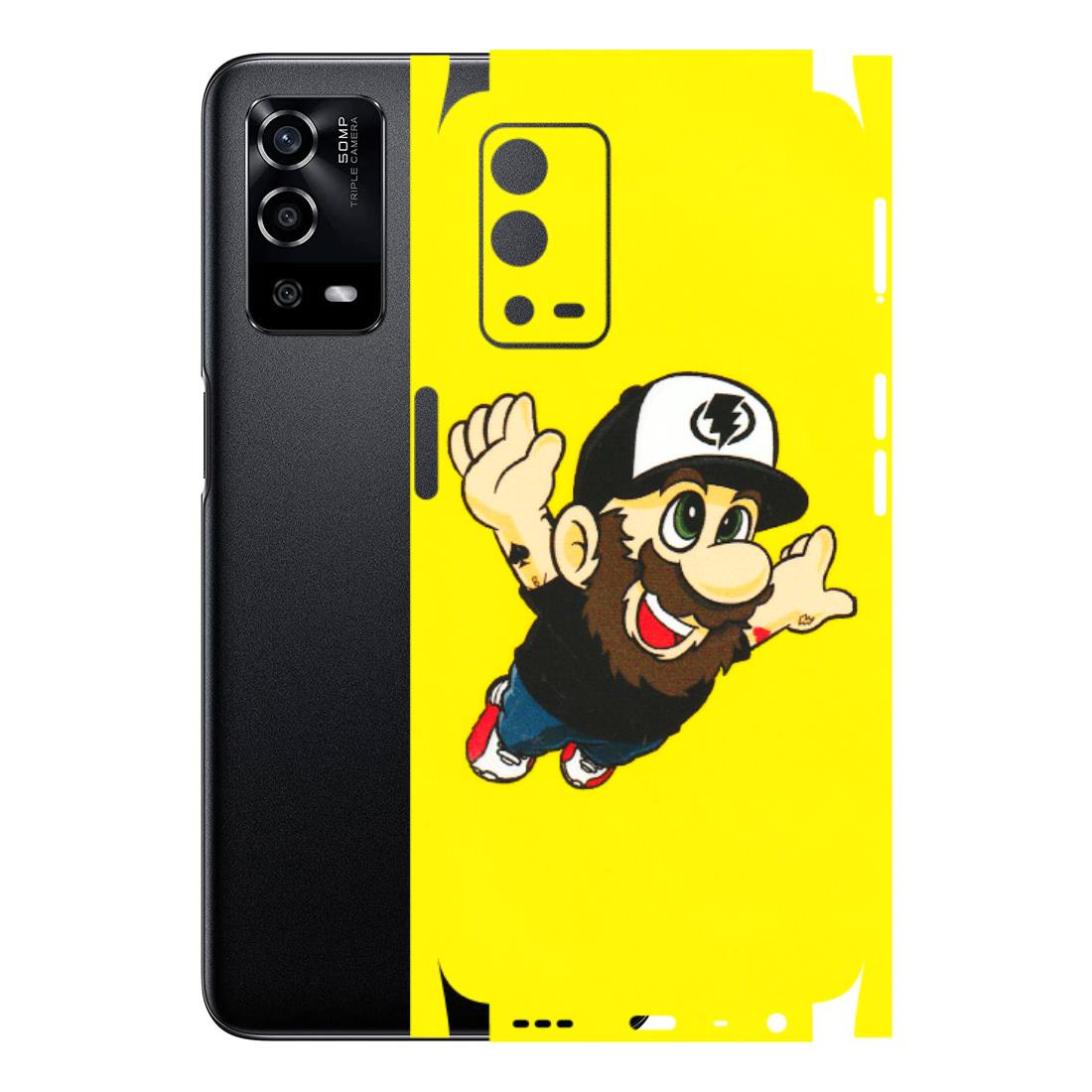 Oppo Phone Skins (All Models) - Flying Beardo - 3D Embossed Finish (L-60) Oppo A55 4G