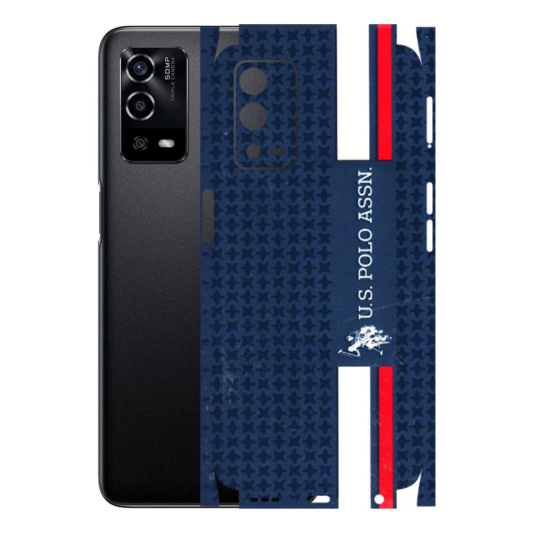 Oppo Phone Skins (All Models) - US POLO Designer Brand - 3D Embossed Finish (L-65) Oppo A55 4G